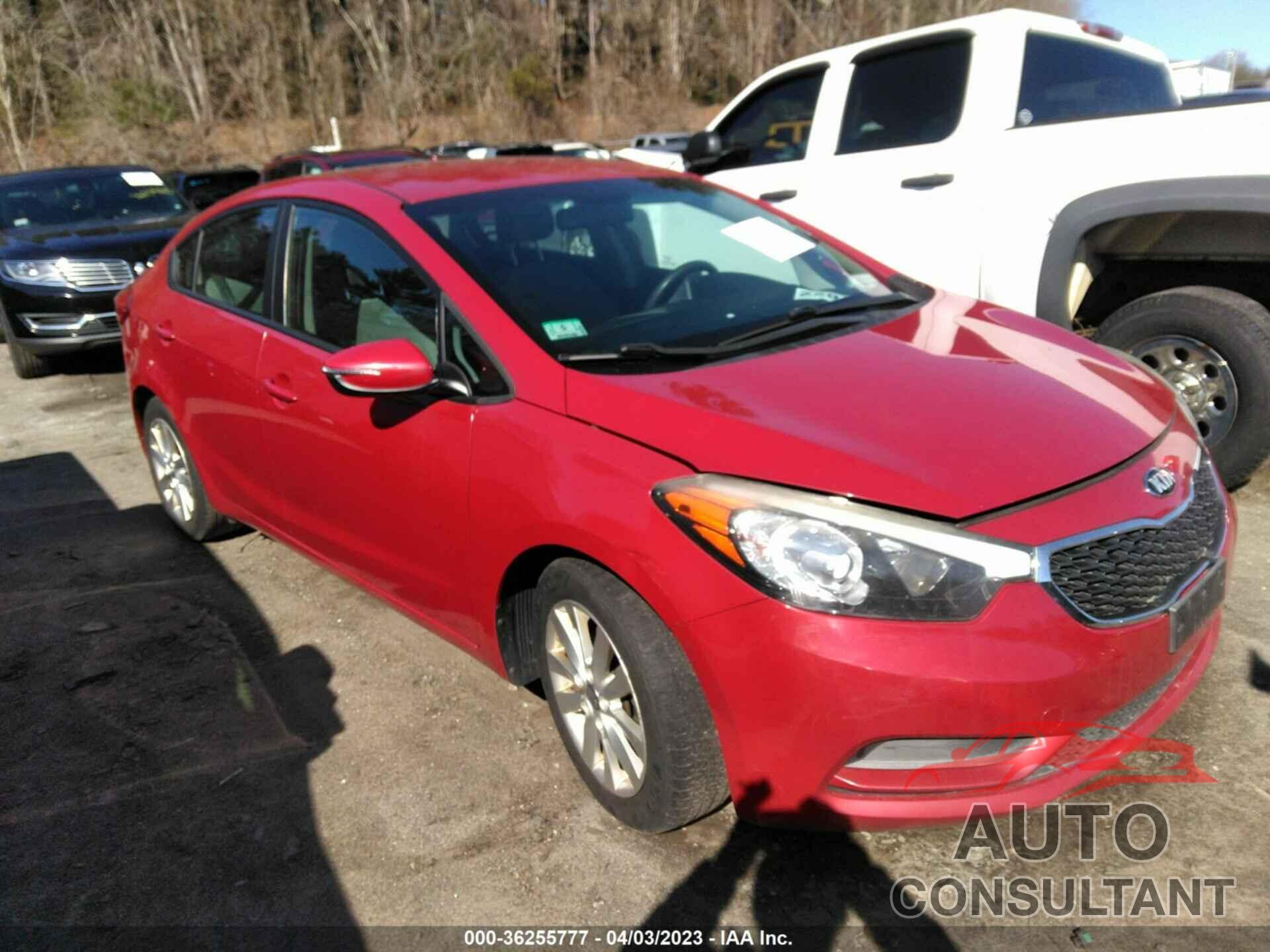 KIA FORTE 2015 - KNAFX4A62F5367779