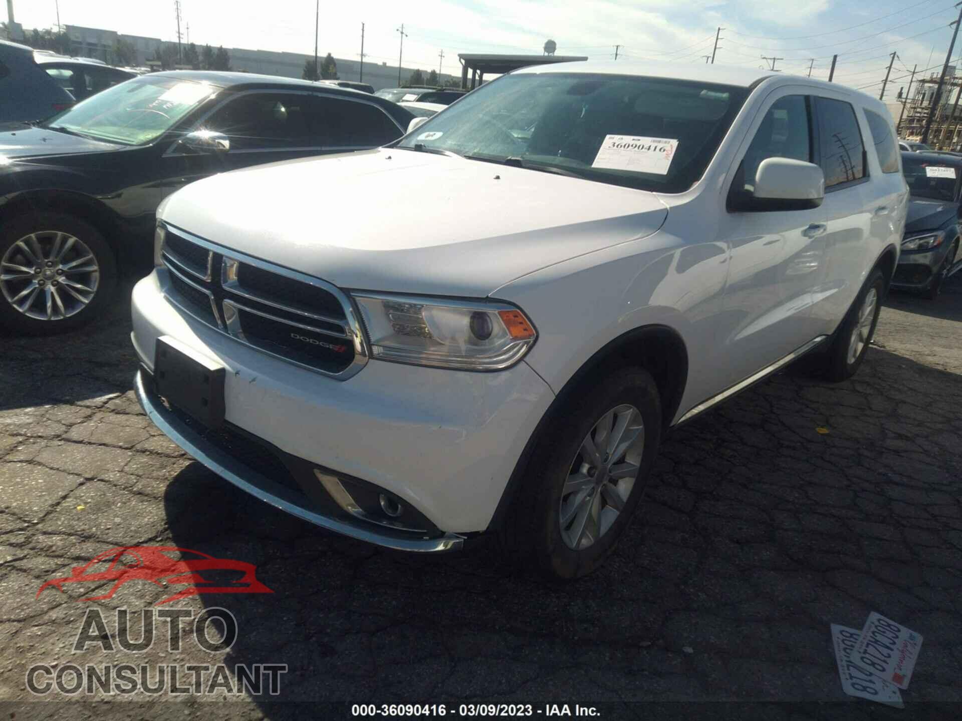 DODGE DURANGO 2015 - 1C4RDJAG4FC240124