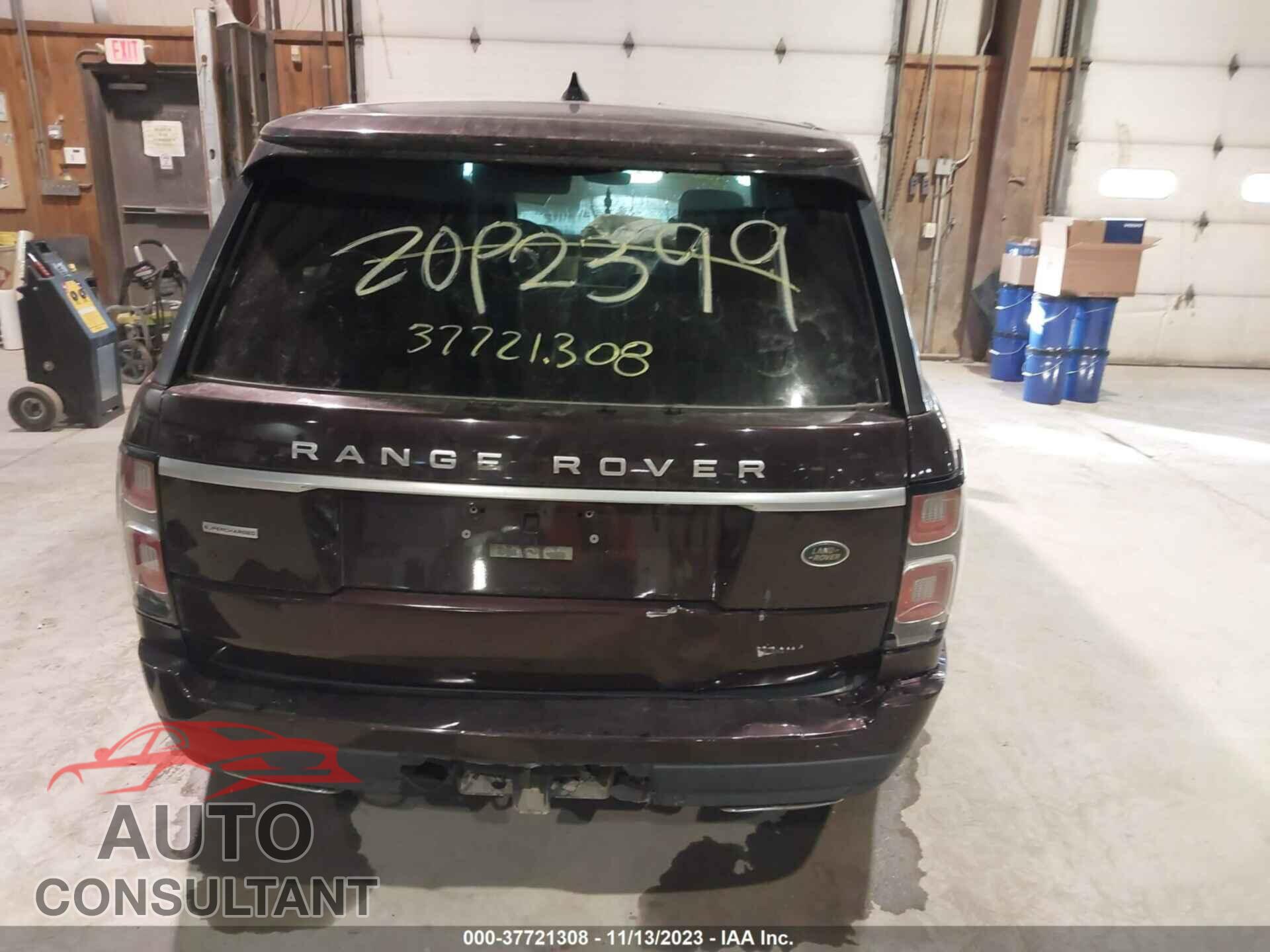 LAND ROVER RANGE ROVER 2018 - SALGS5REXJA384393