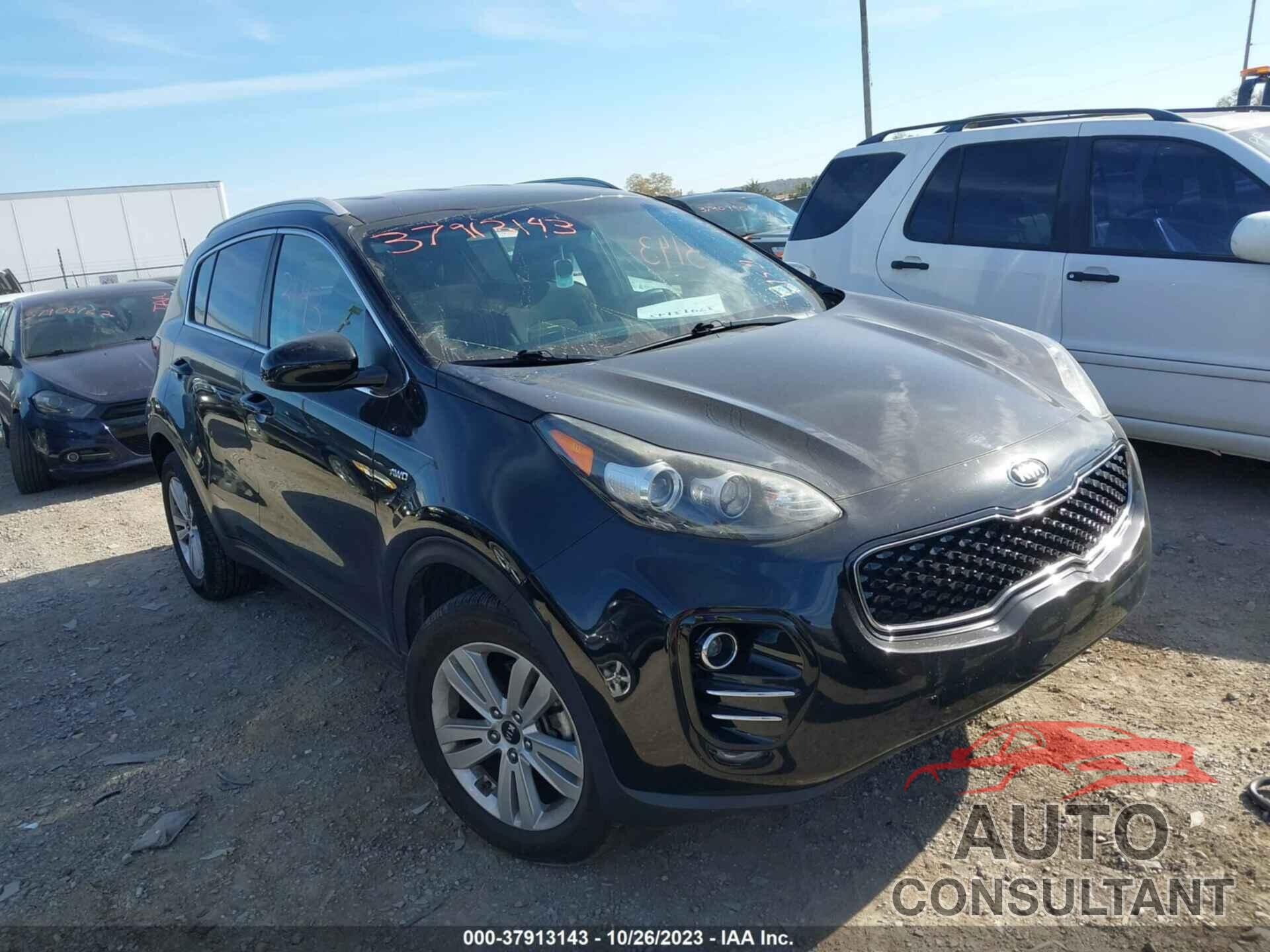 KIA SPORTAGE 2018 - KNDPMCAC8J7421504