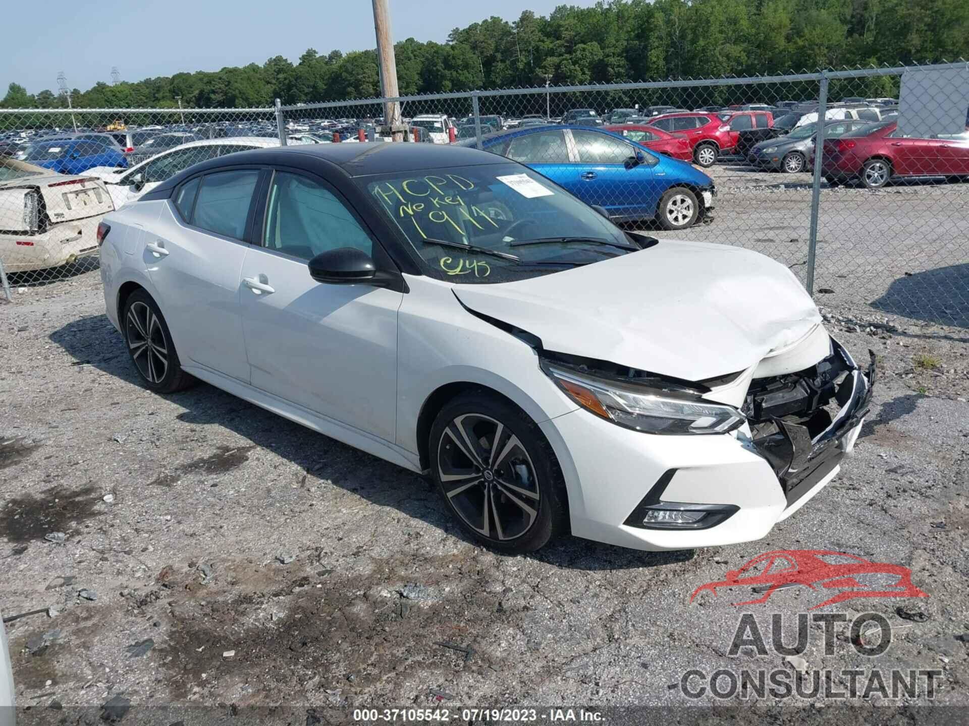 NISSAN SENTRA 2023 - 3N1AB8DV9PY261911