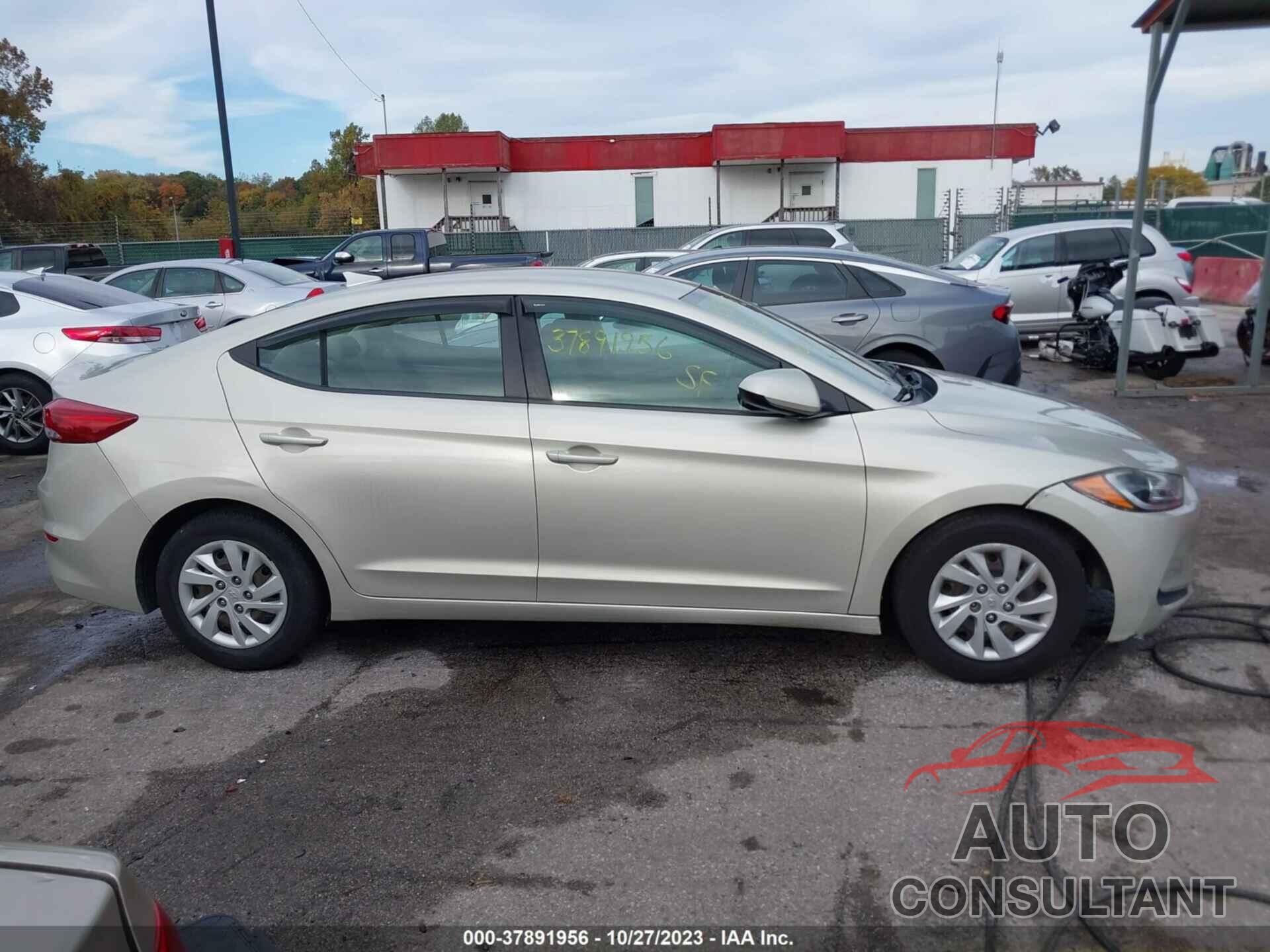 HYUNDAI ELANTRA 2017 - 5NPD74LFXHH084010