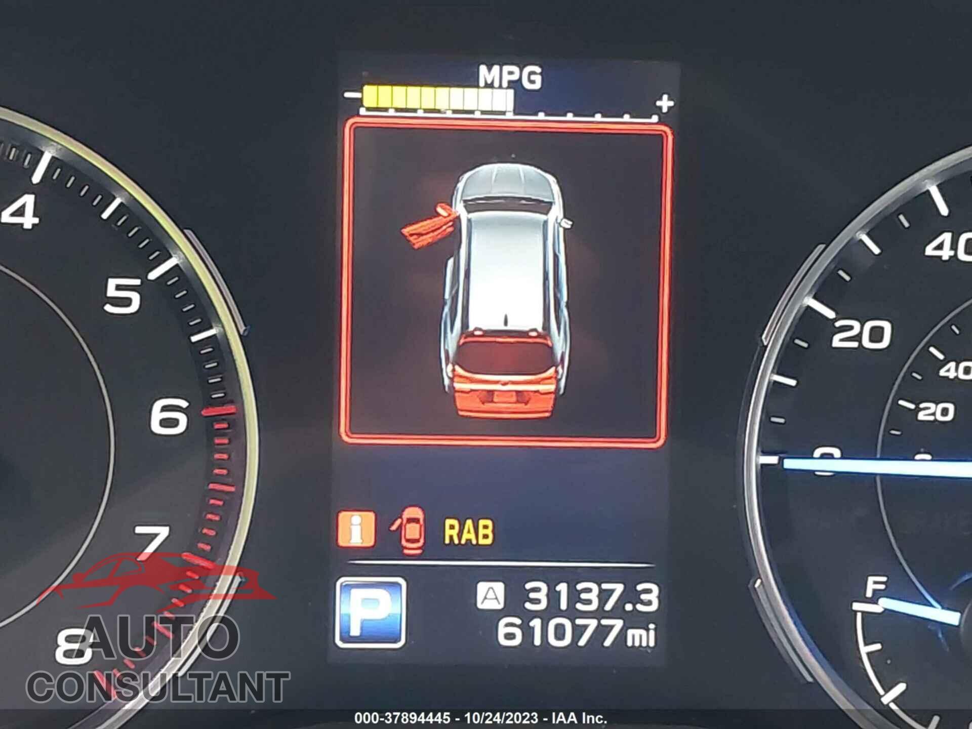 SUBARU ASCENT 2019 - 4S4WMAPD8K3458475