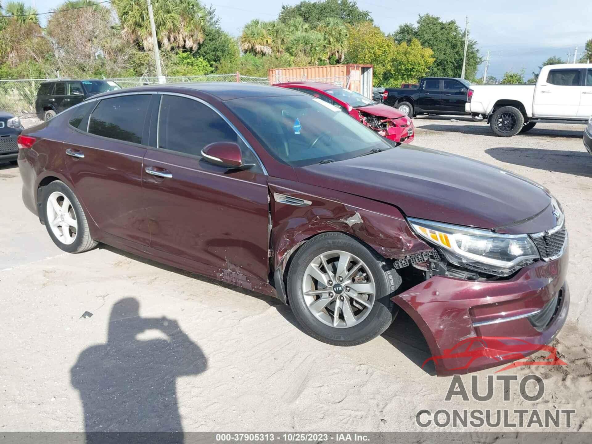 KIA OPTIMA 2016 - 5XXGT4L16GG084822
