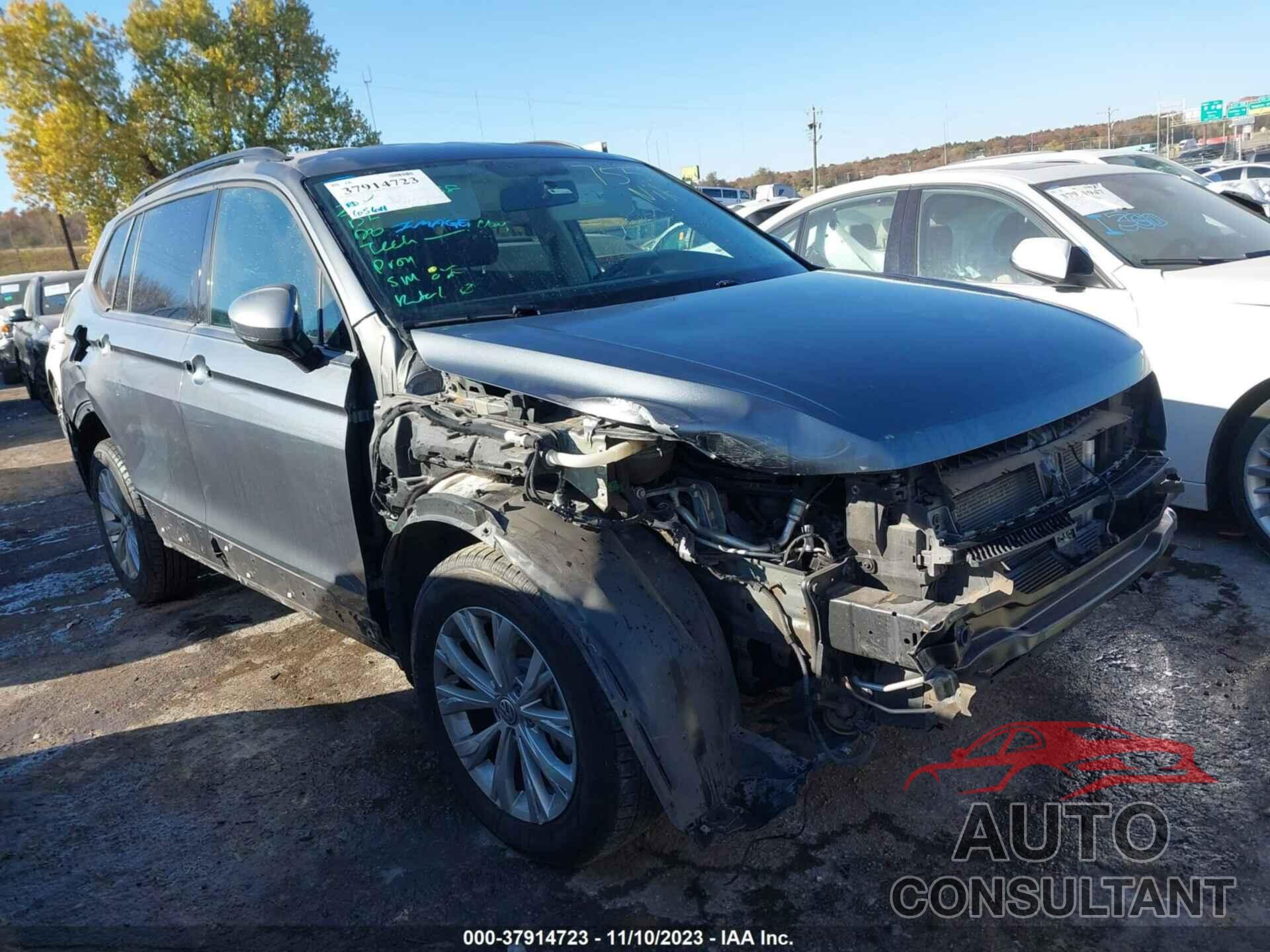 VOLKSWAGEN TIGUAN 2019 - 3VV0B7AX7KM104081