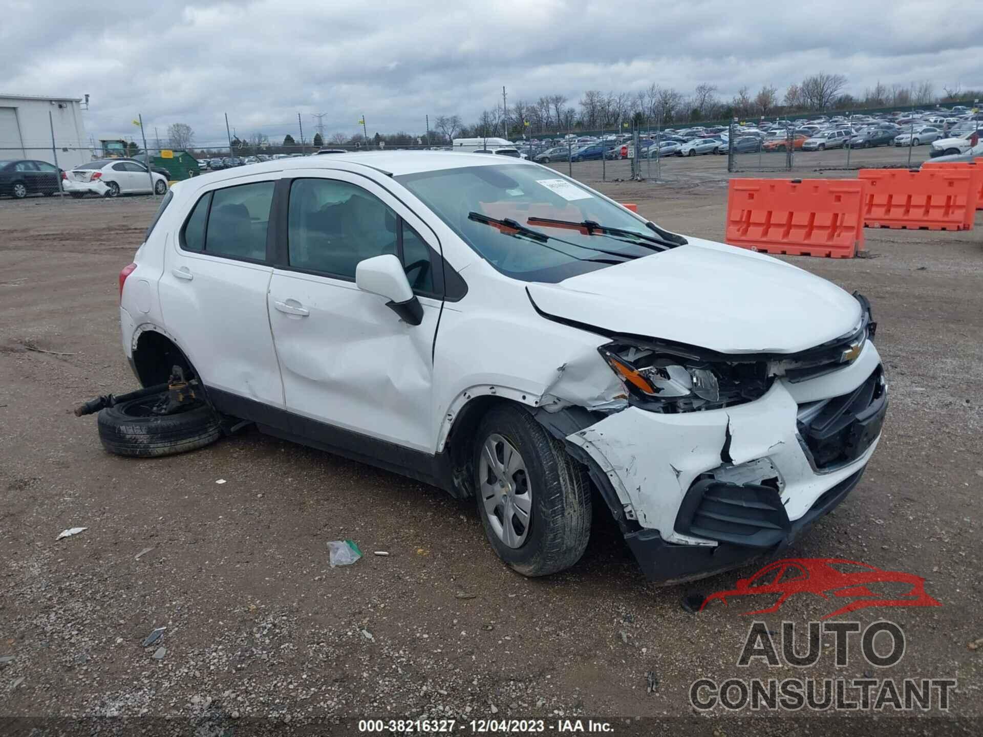 CHEVROLET TRAX 2018 - 3GNCJKSB4JL411269