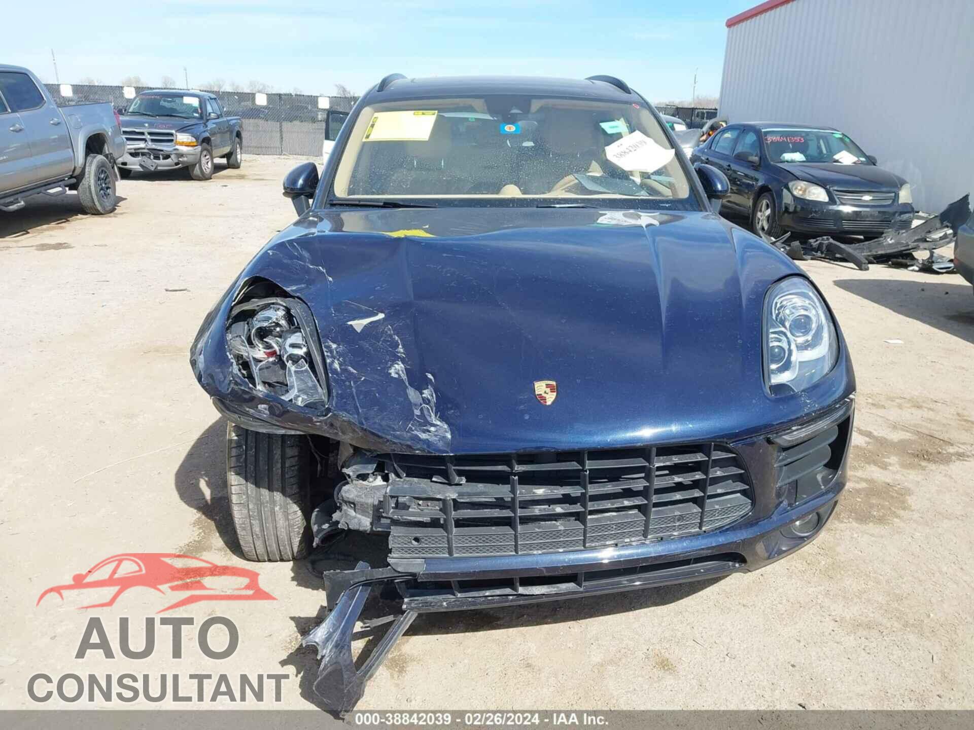 PORSCHE MACAN 2017 - WP1AA2A52HLB82557