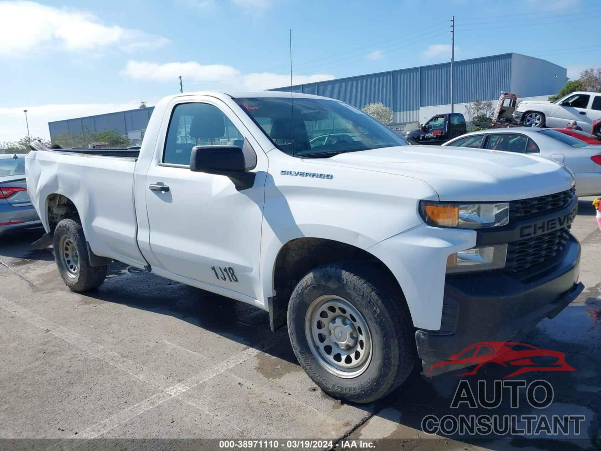 CHEVROLET SILVERADO 1500 2019 - 3GCNWAEH7KG216757