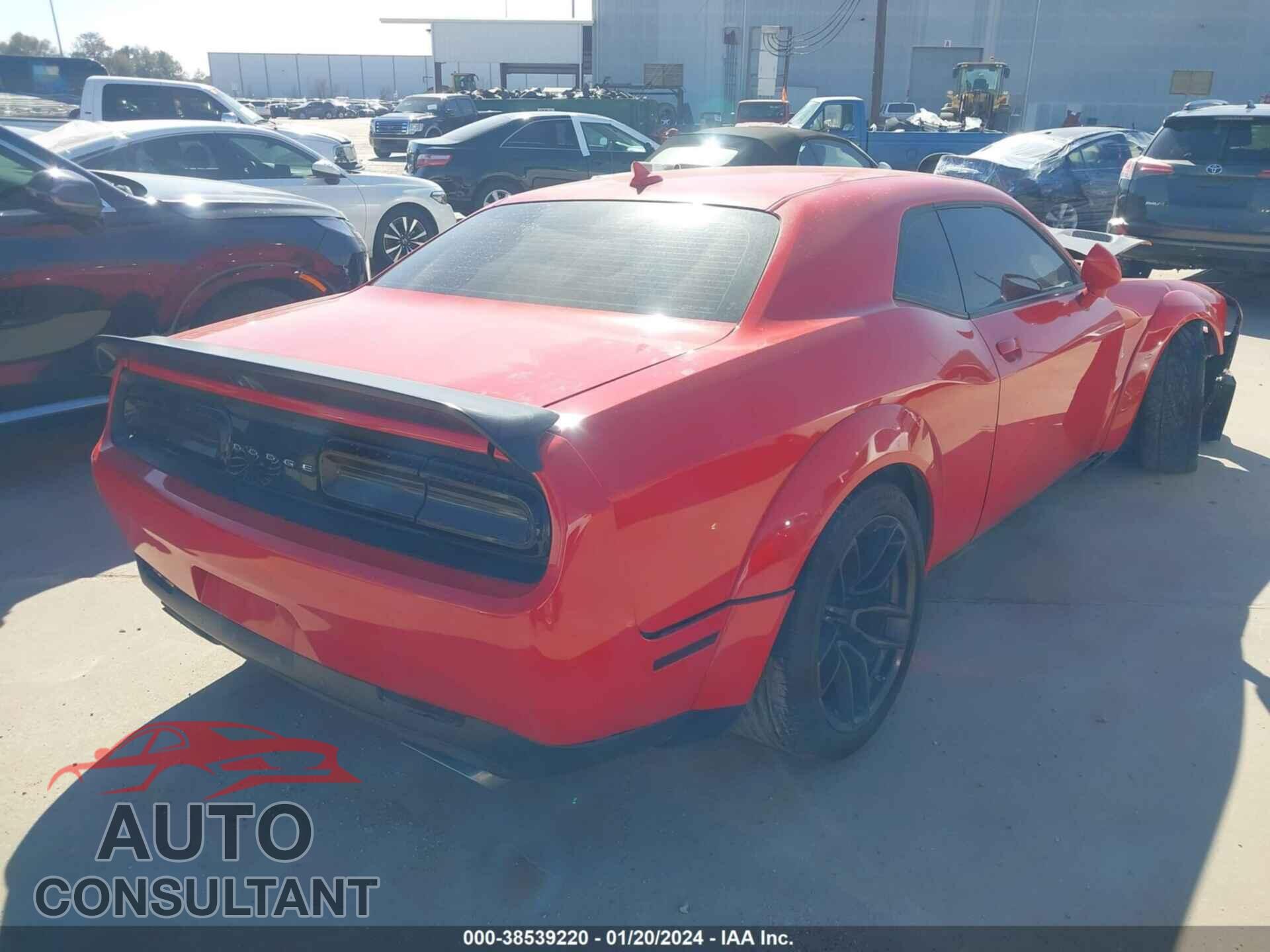 DODGE CHALLENGER 2019 - 2C3CDZFJ9KH741238