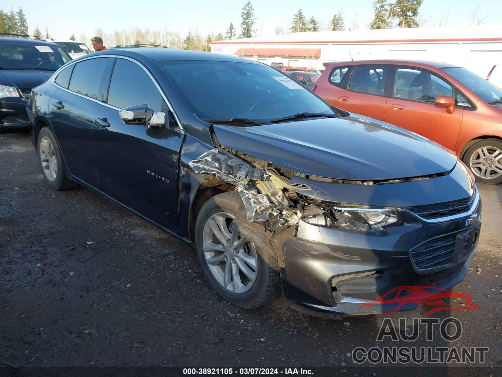 CHEVROLET MALIBU 2017 - 1G1ZE5ST9HF109104