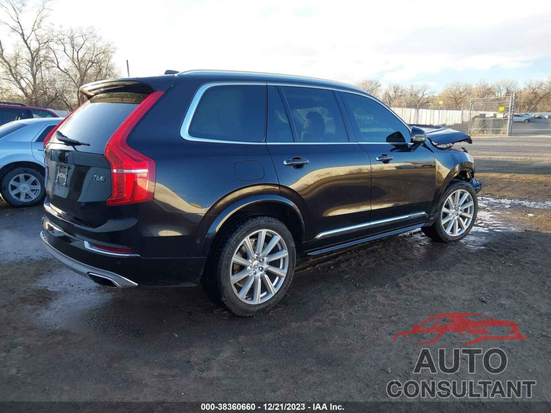 VOLVO XC90 2016 - YV4A22PL2G1075097