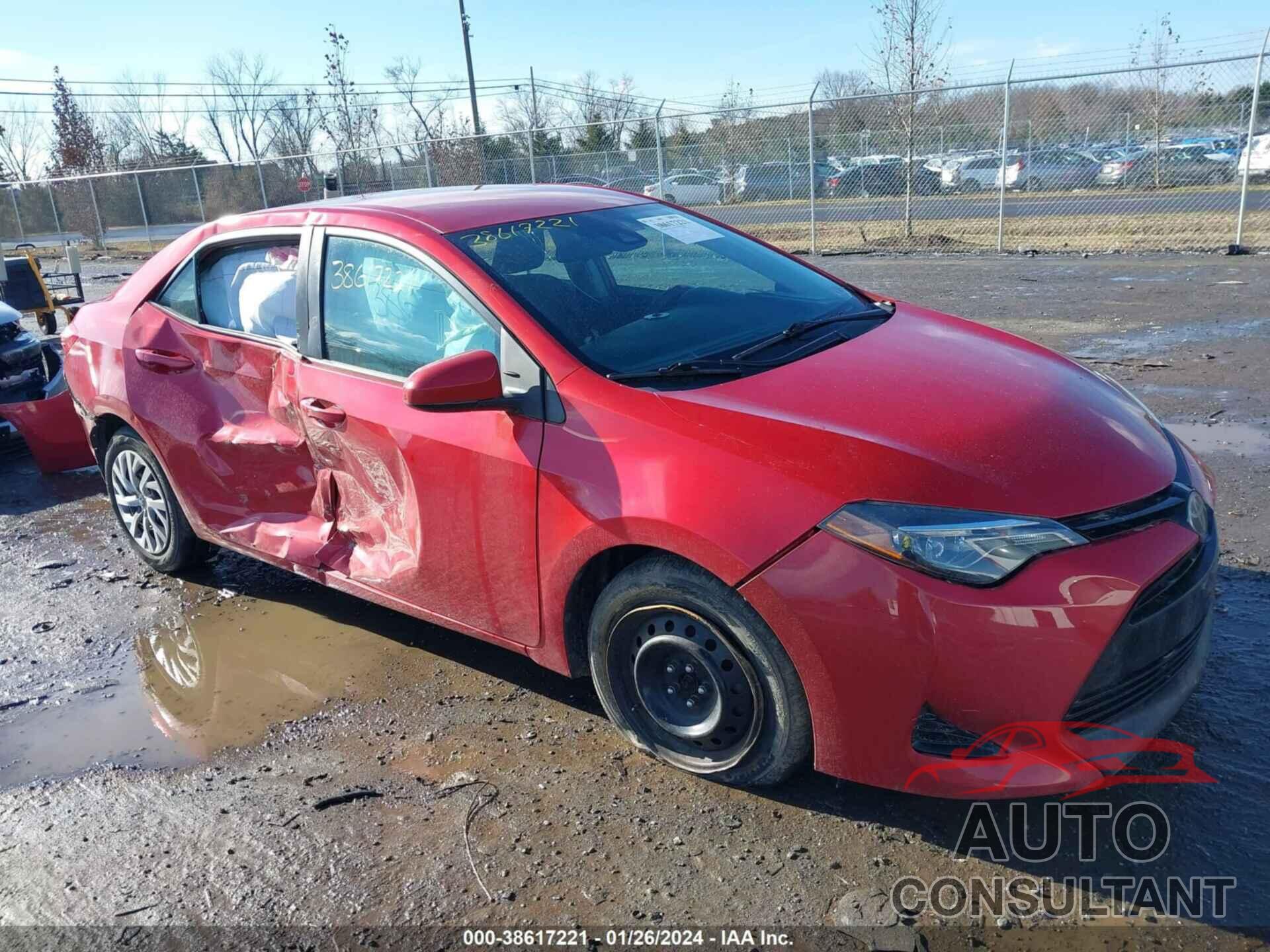 TOYOTA COROLLA 2018 - 2T1BURHE0JC110622