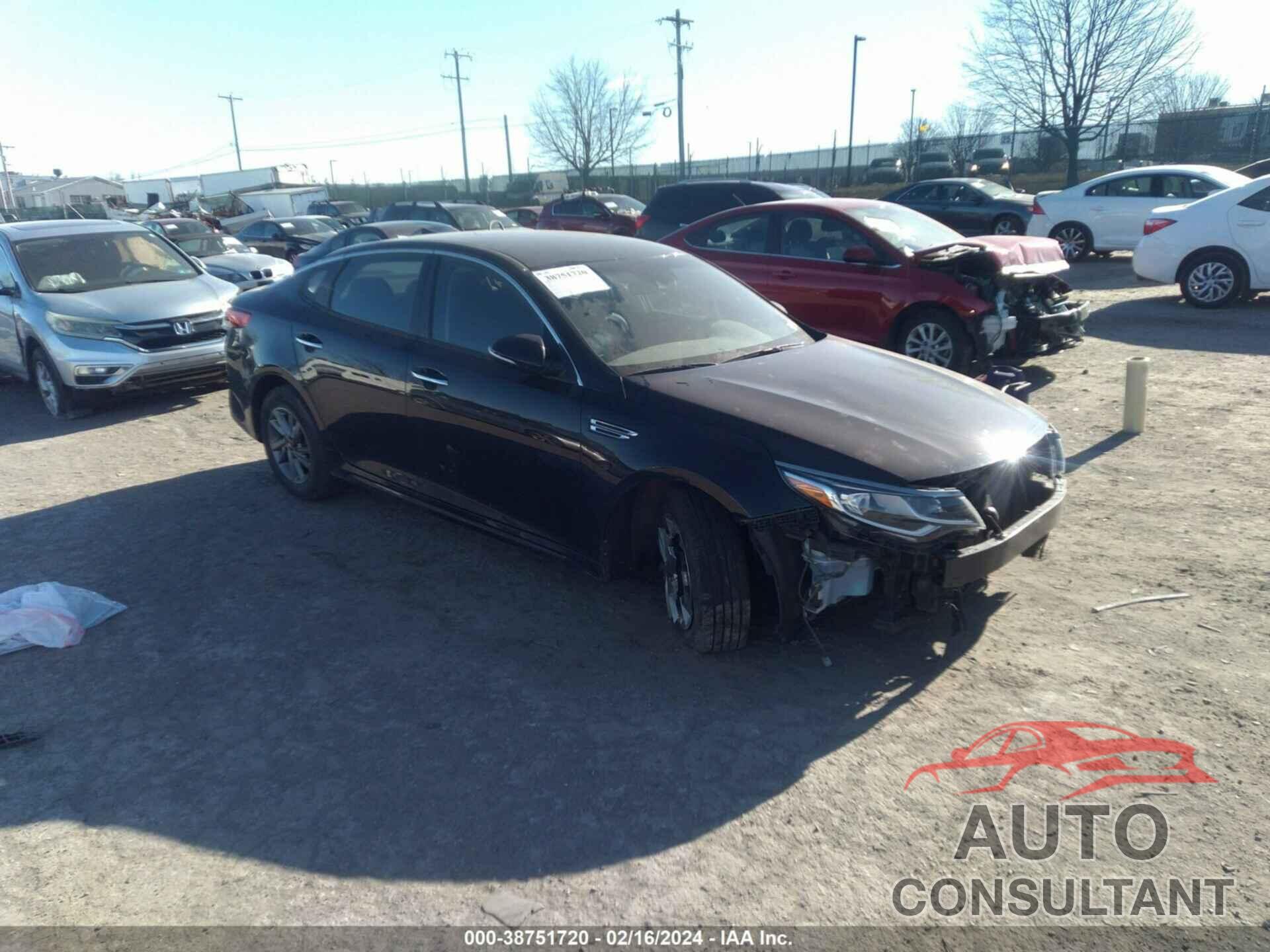 KIA OPTIMA 2019 - 5XXGT4L36KG374830