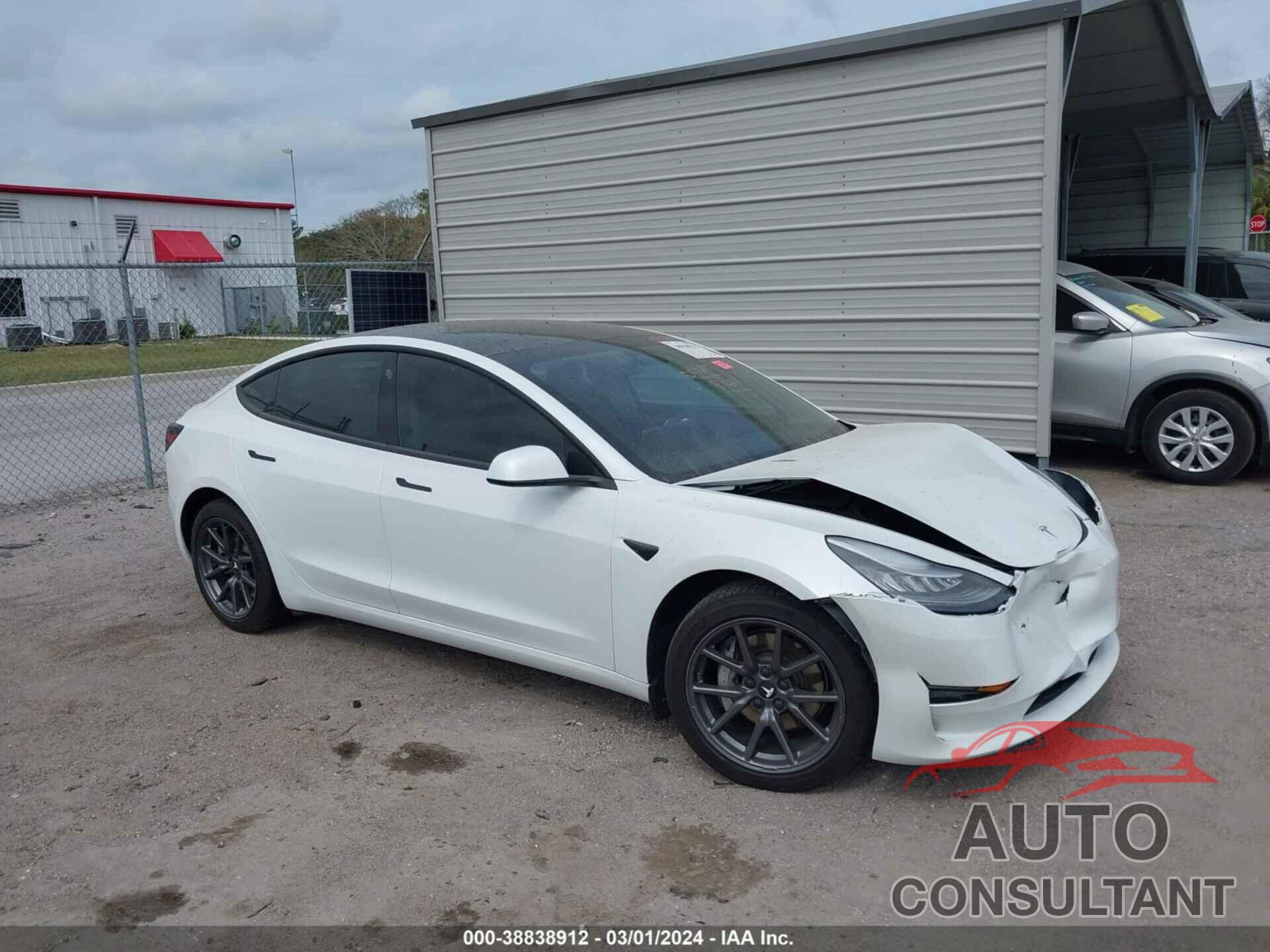 TESLA MODEL 3 2019 - 5YJ3E1EBXKF493897