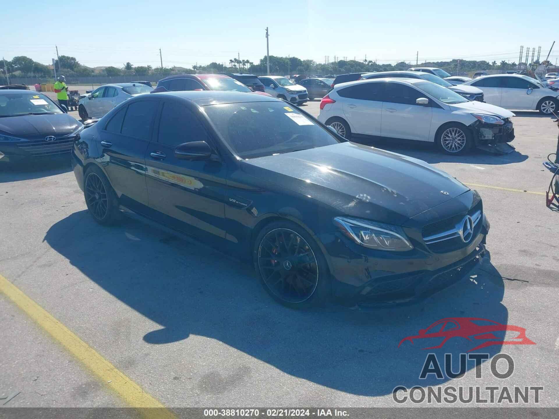 MERCEDES-BENZ AMG C 63 2018 - 55SWF8HB8JU255963