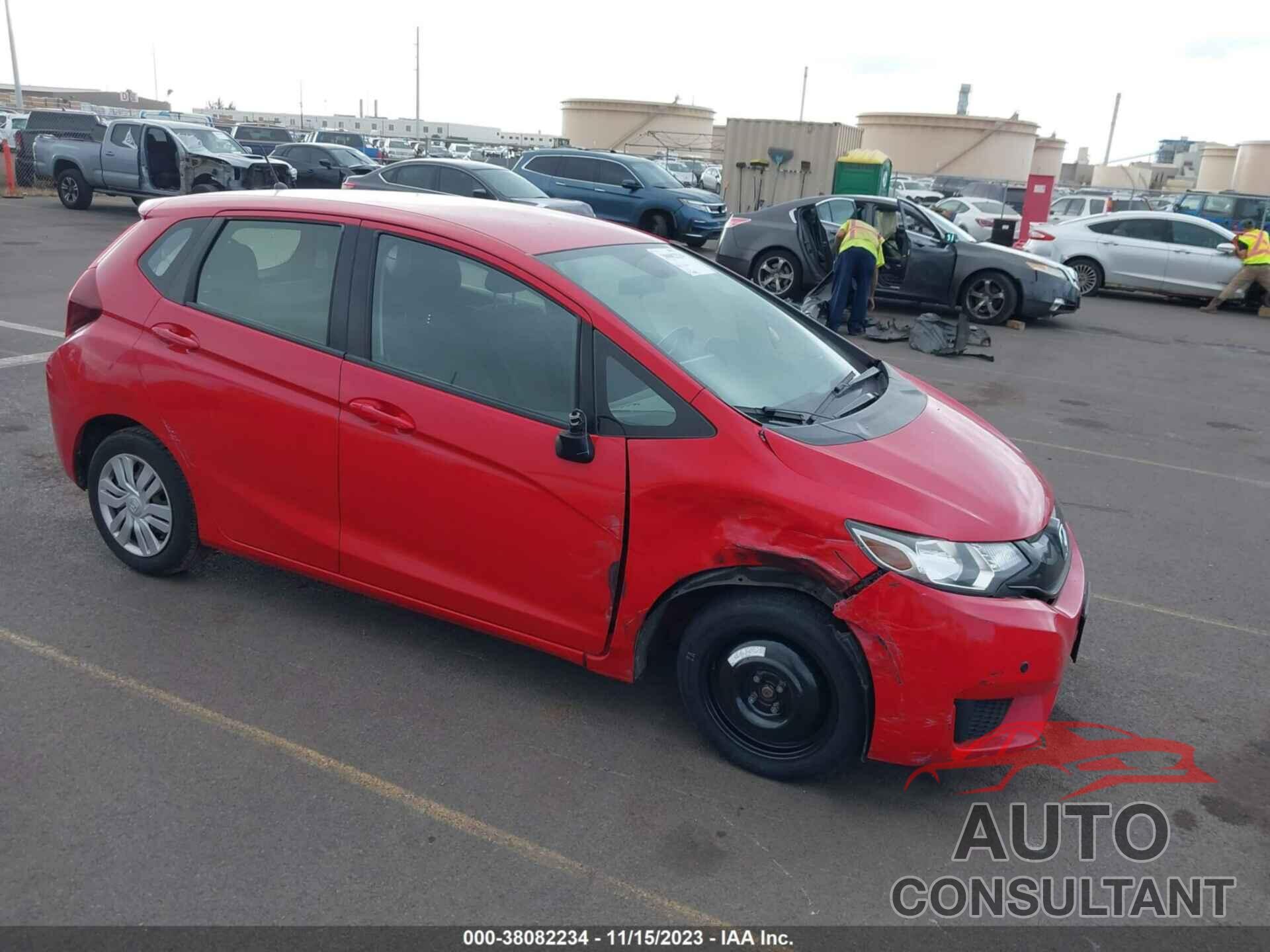 HONDA FIT 2016 - JHMGK5H58GS014490