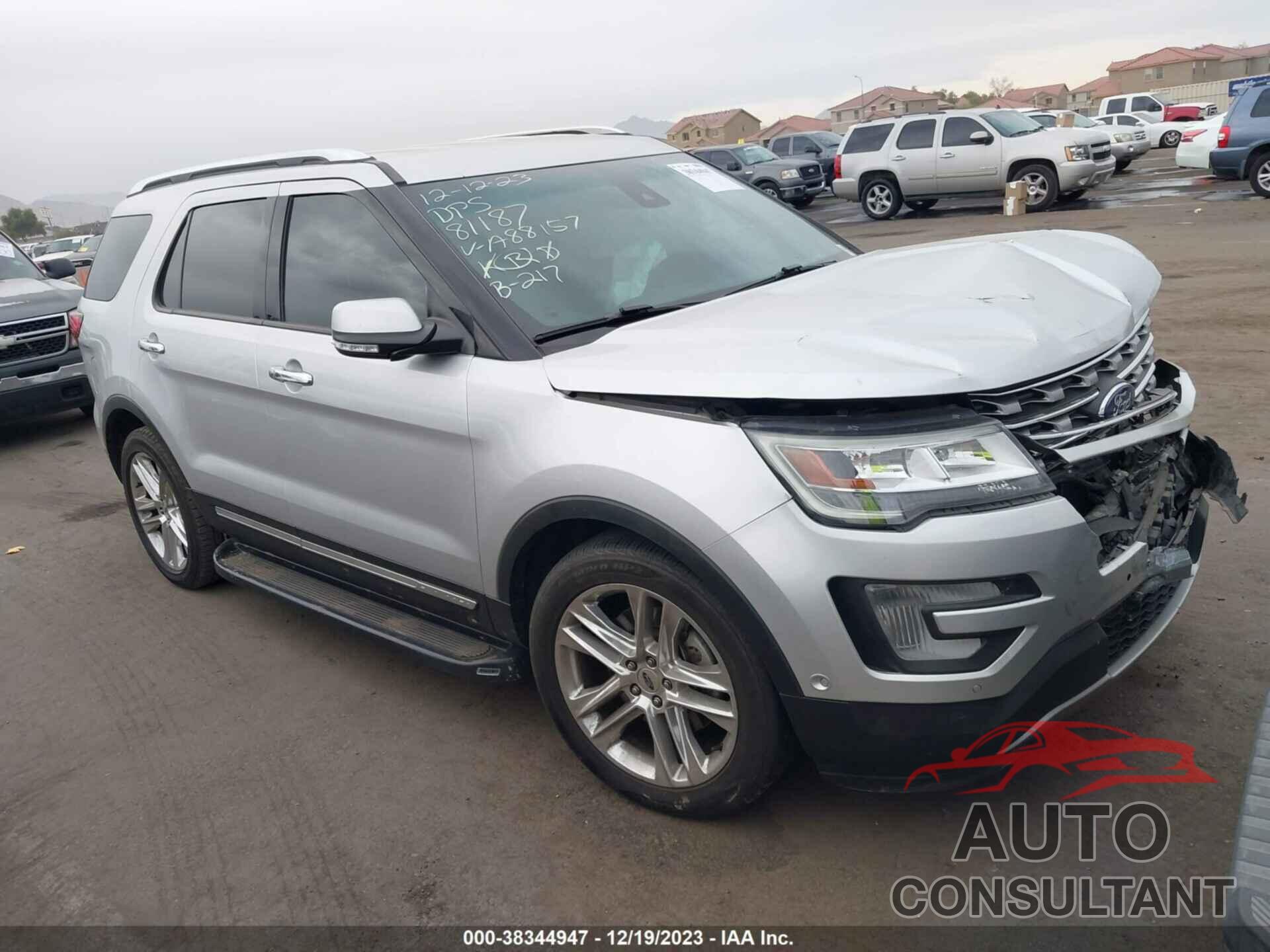 FORD EXPLORER 2017 - 1FM5K7F83HGA88157