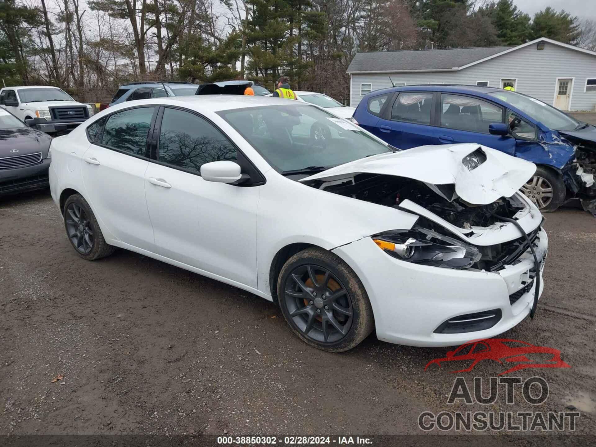 DODGE DART 2016 - 1C3CDFFH7GD817670