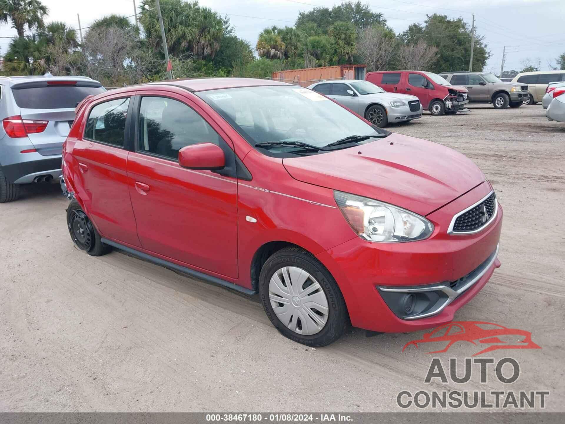 MITSUBISHI MIRAGE 2019 - ML32A3HJ6KH004940