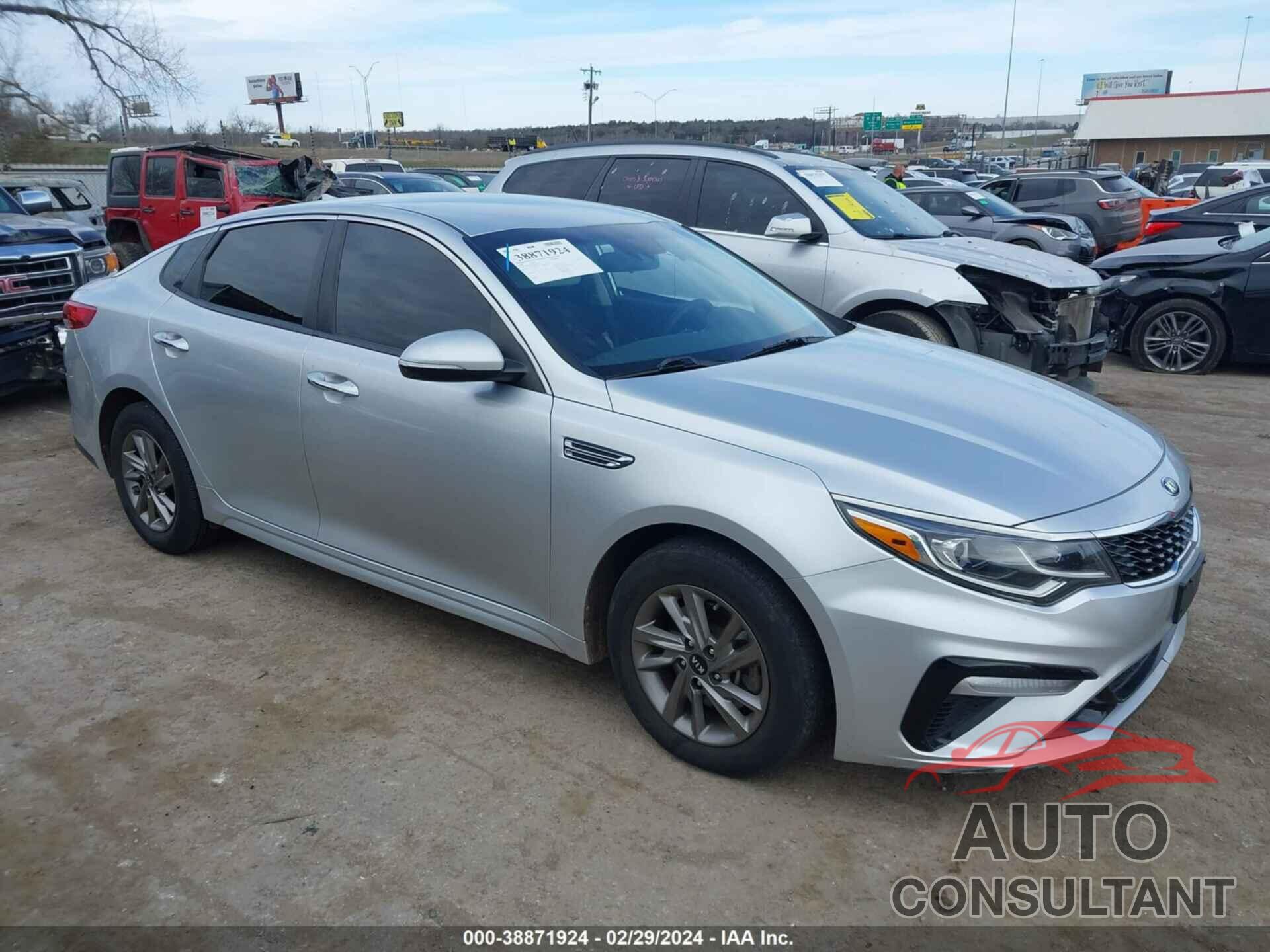 KIA OPTIMA 2020 - 5XXGT4L31LG380374