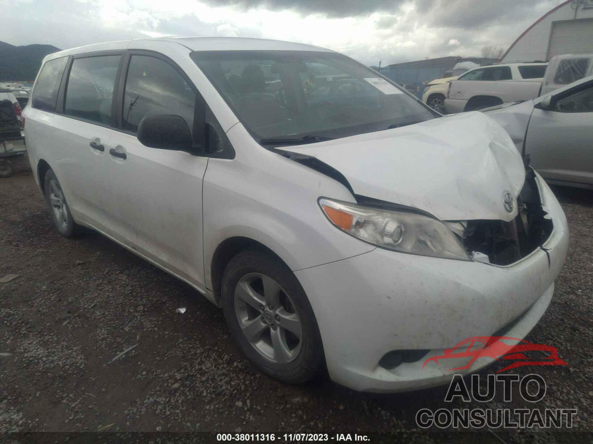 TOYOTA SIENNA 2017 - 5TDZZ3DC1HS808563