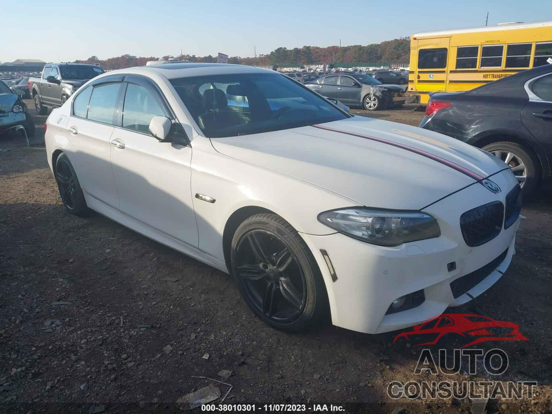 BMW 5 SERIES 2016 - WBA5B3C52GG252789