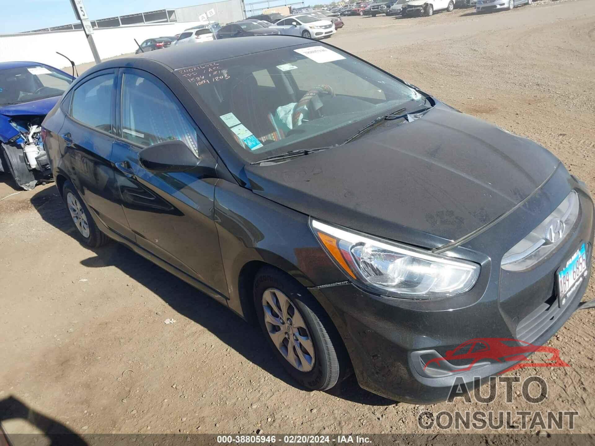 HYUNDAI ACCENT 2016 - KMHCT4AE2GU051584