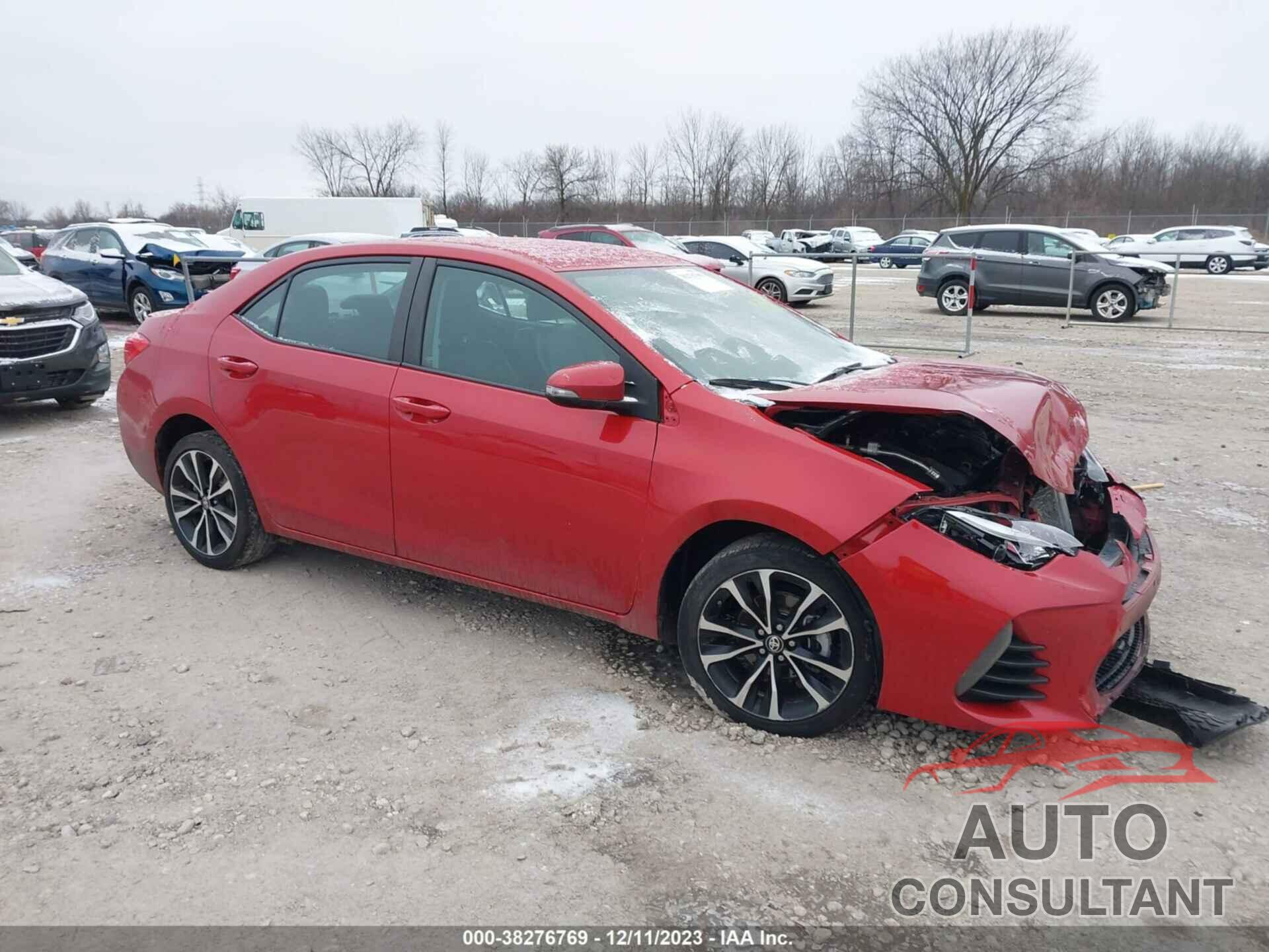 TOYOTA COROLLA 2017 - 2T1BURHE4HC868165