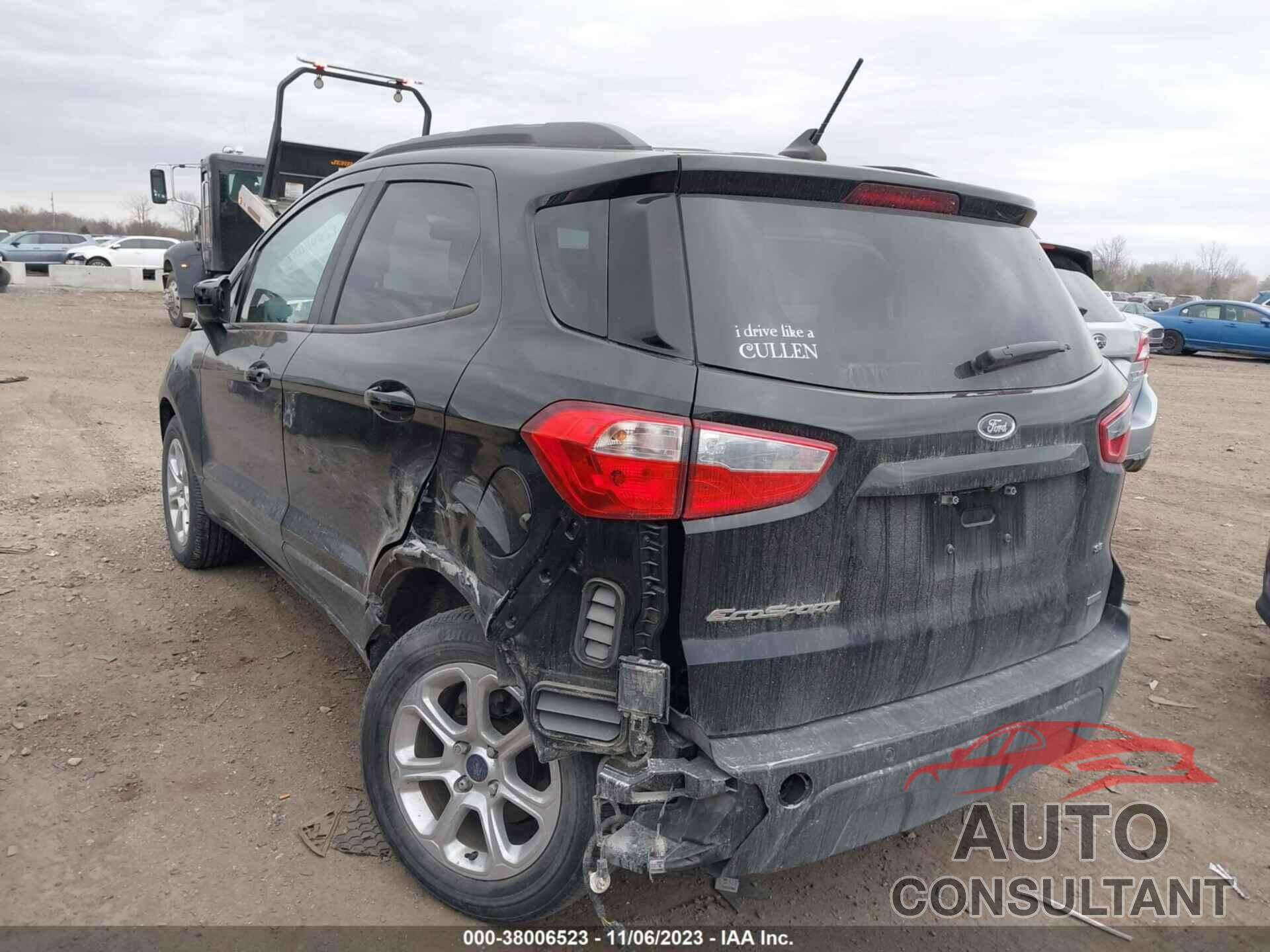 FORD ECOSPORT 2019 - MAJ3S2GE0KC271684