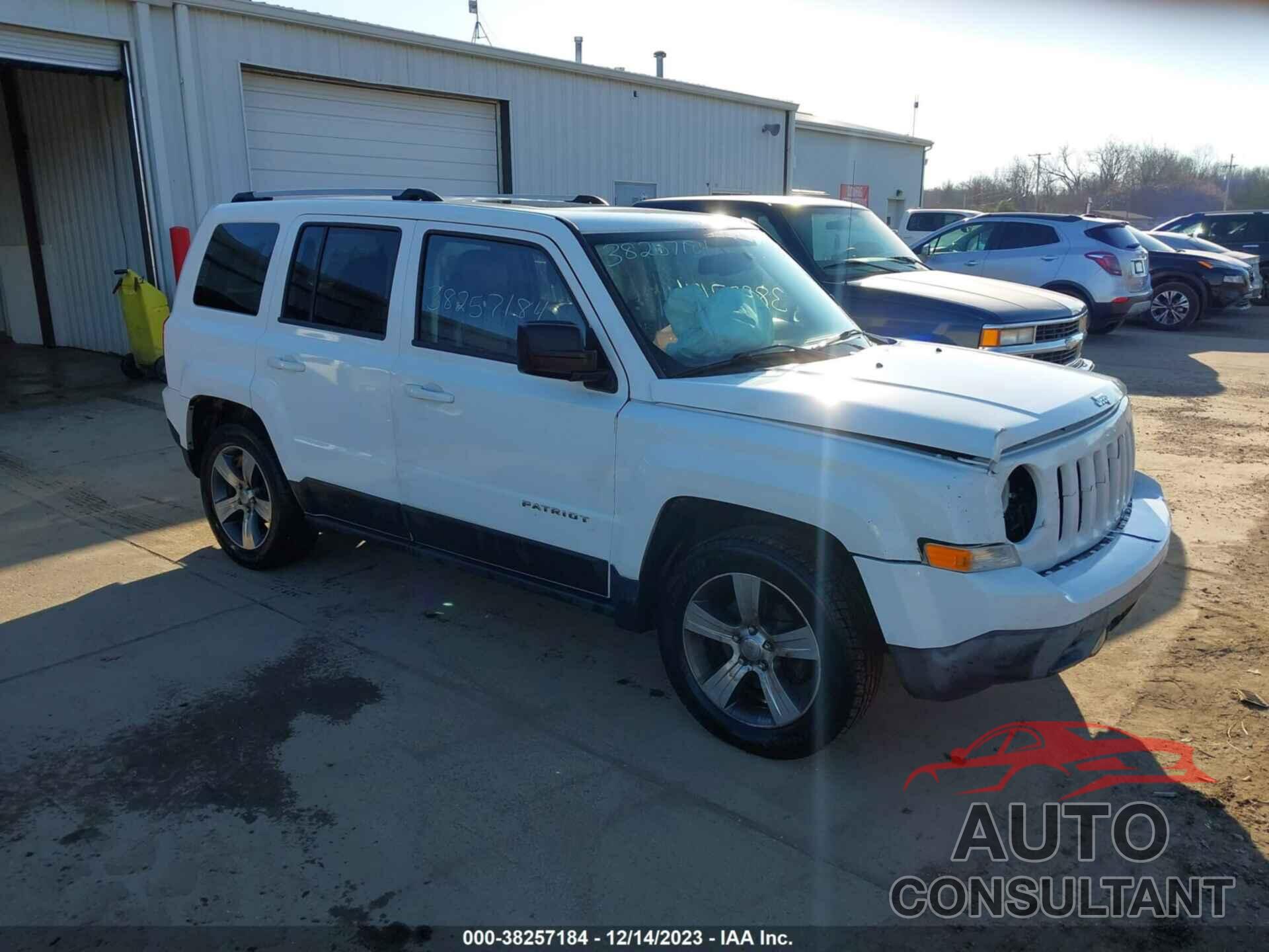 JEEP PATRIOT 2017 - 1C4NJPFA4HD187727