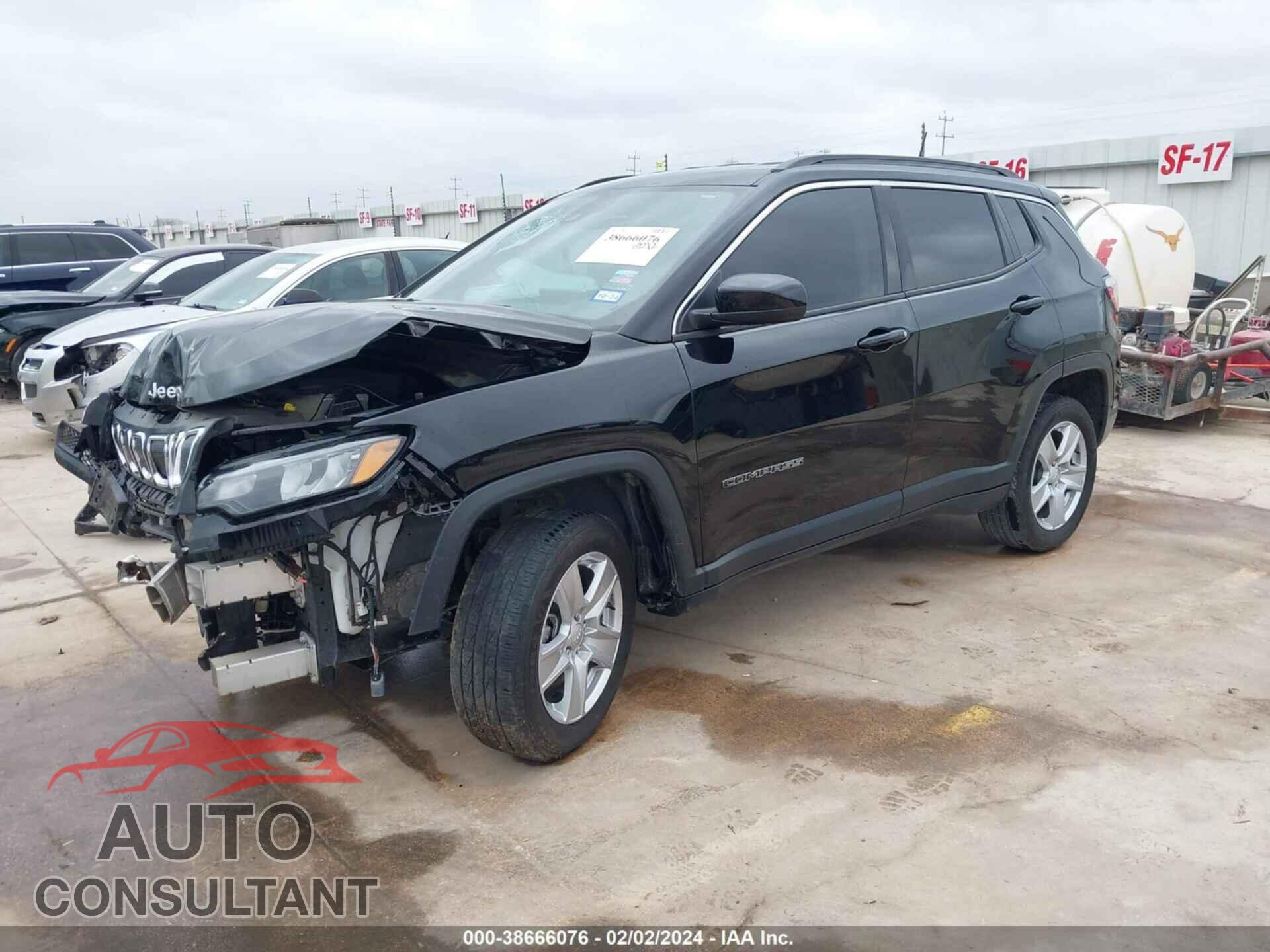 JEEP COMPASS 2022 - 3C4NJDBB7NT216205