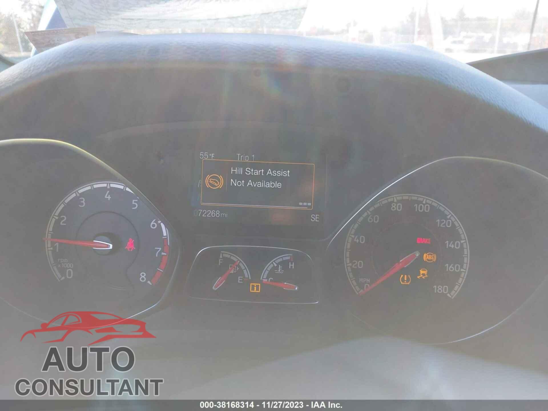FORD FOCUS ST 2017 - 1FADP3L99HL292319