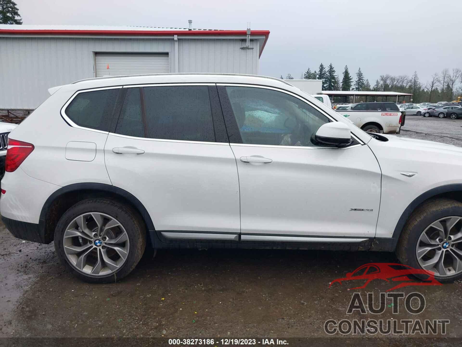 BMW X3 2016 - 5UXWX9C55G0B91949