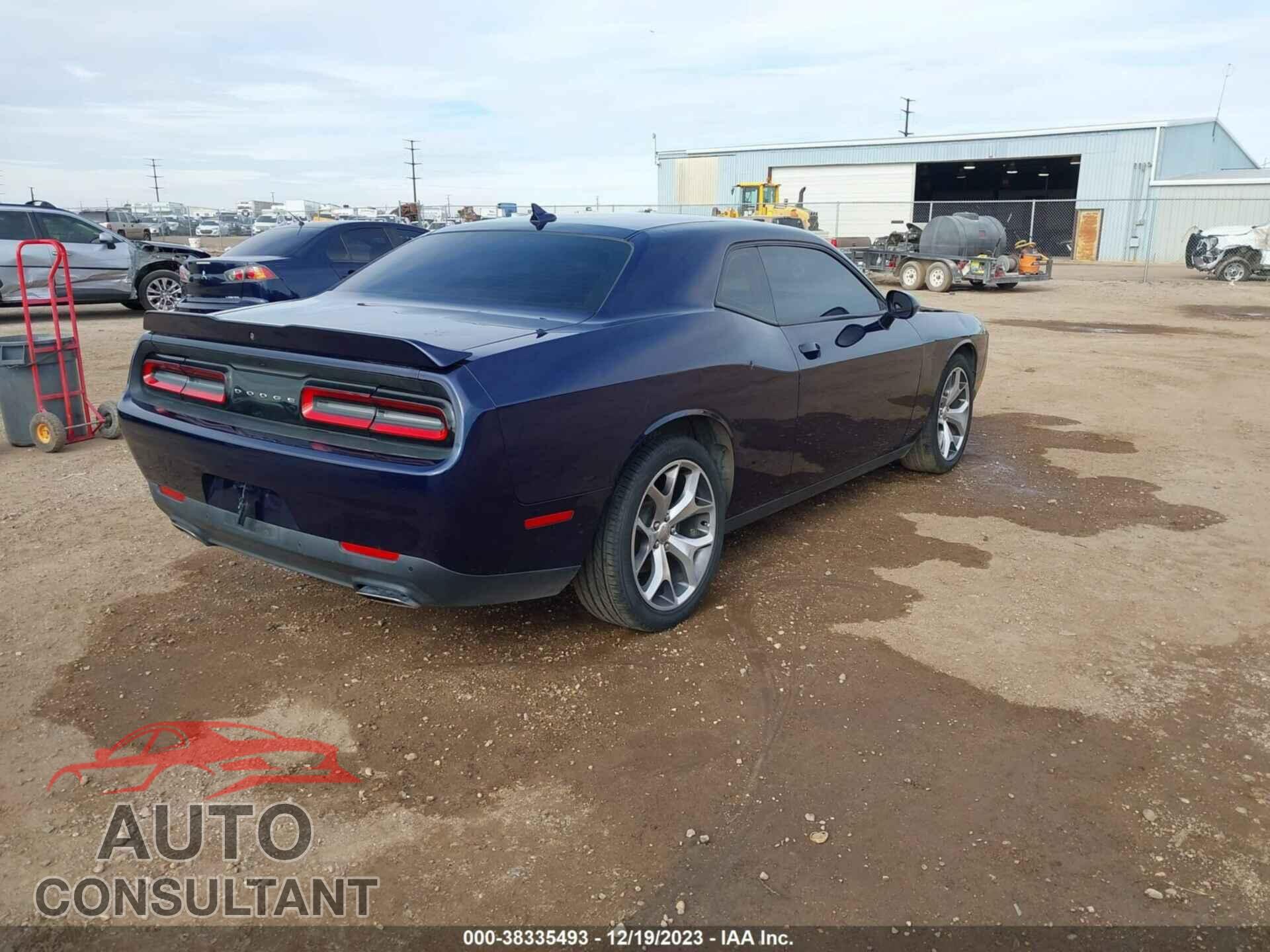 DODGE CHALLENGER 2016 - 2C3CDZAGXGH202288