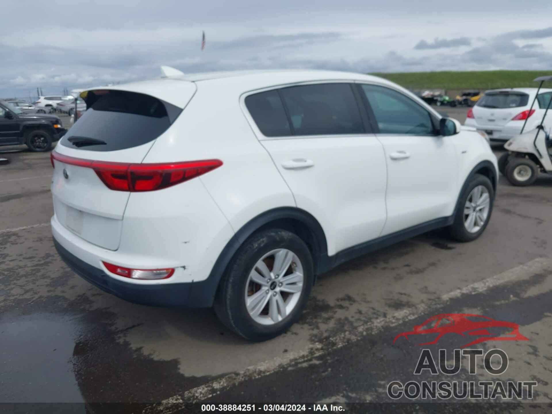 KIA SPORTAGE 2017 - KNDPMCAC5H7081593