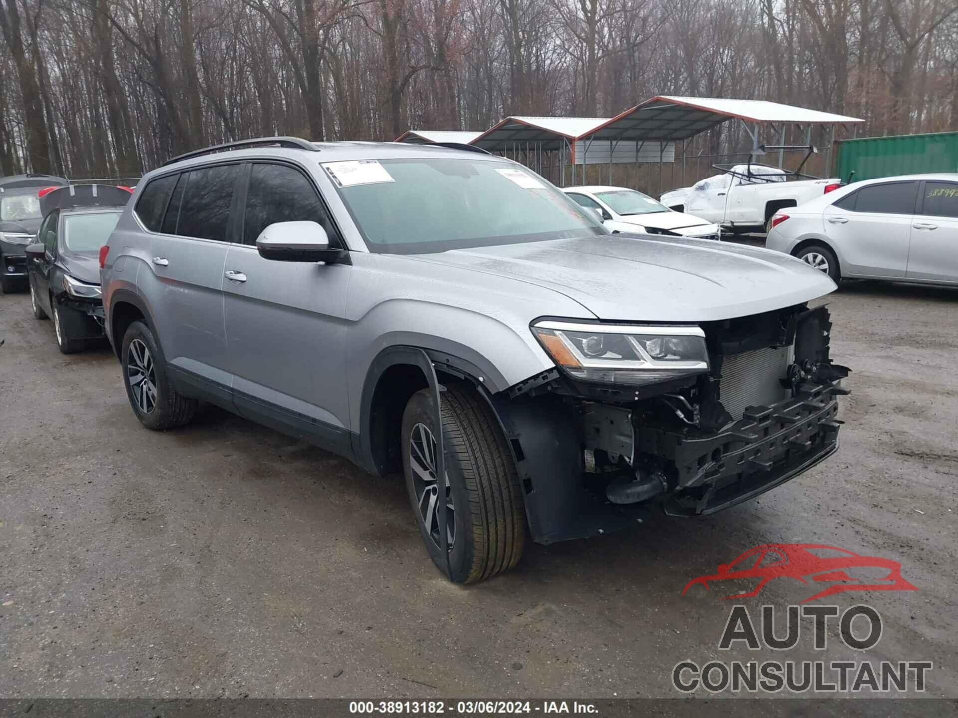 VOLKSWAGEN ATLAS 2022 - 1V2LP2CA9NC536894