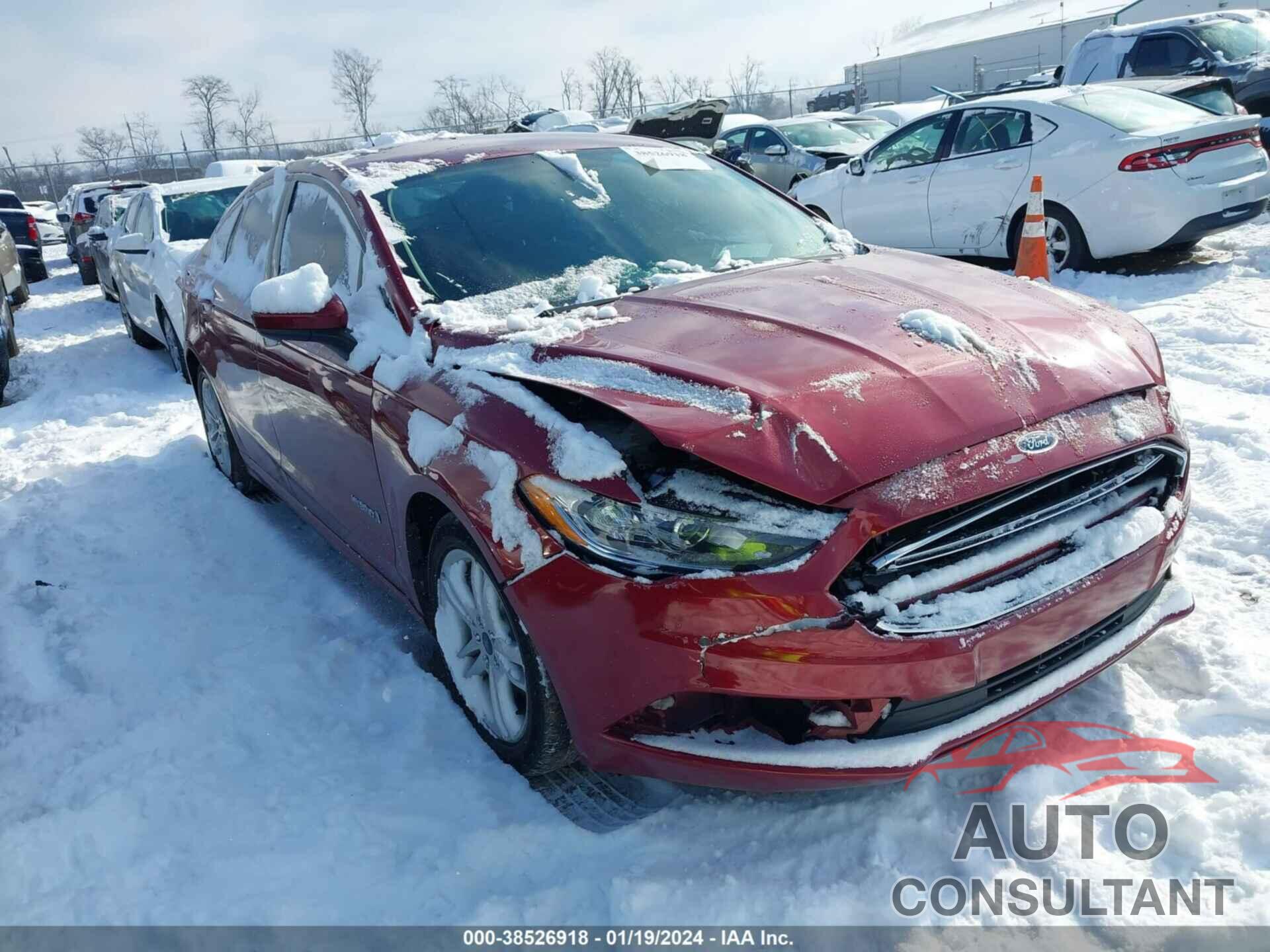 FORD FUSION HYBRID 2018 - 3FA6P0LU4JR173581