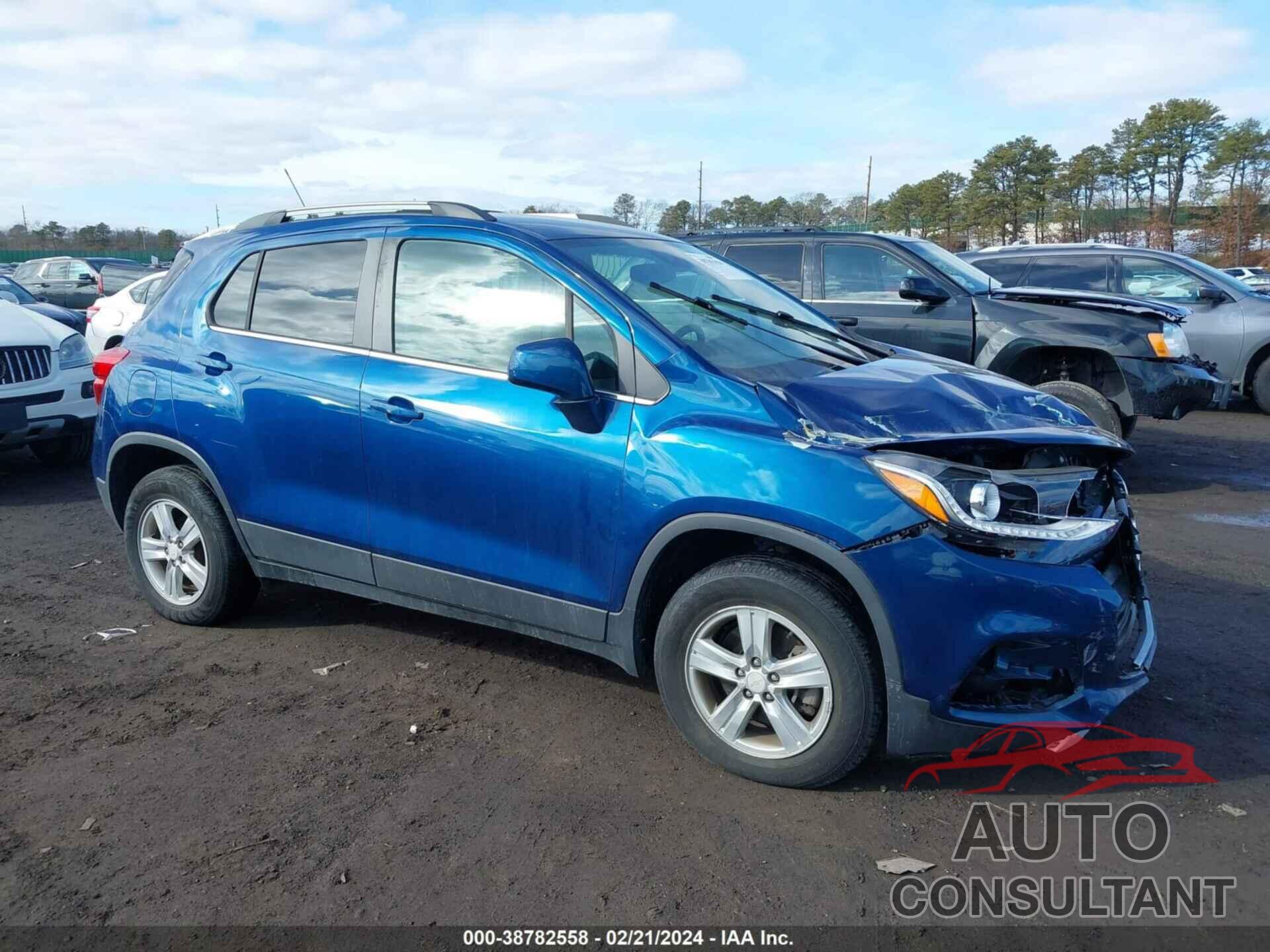 CHEVROLET TRAX 2020 - 3GNCJPSB5LL184531