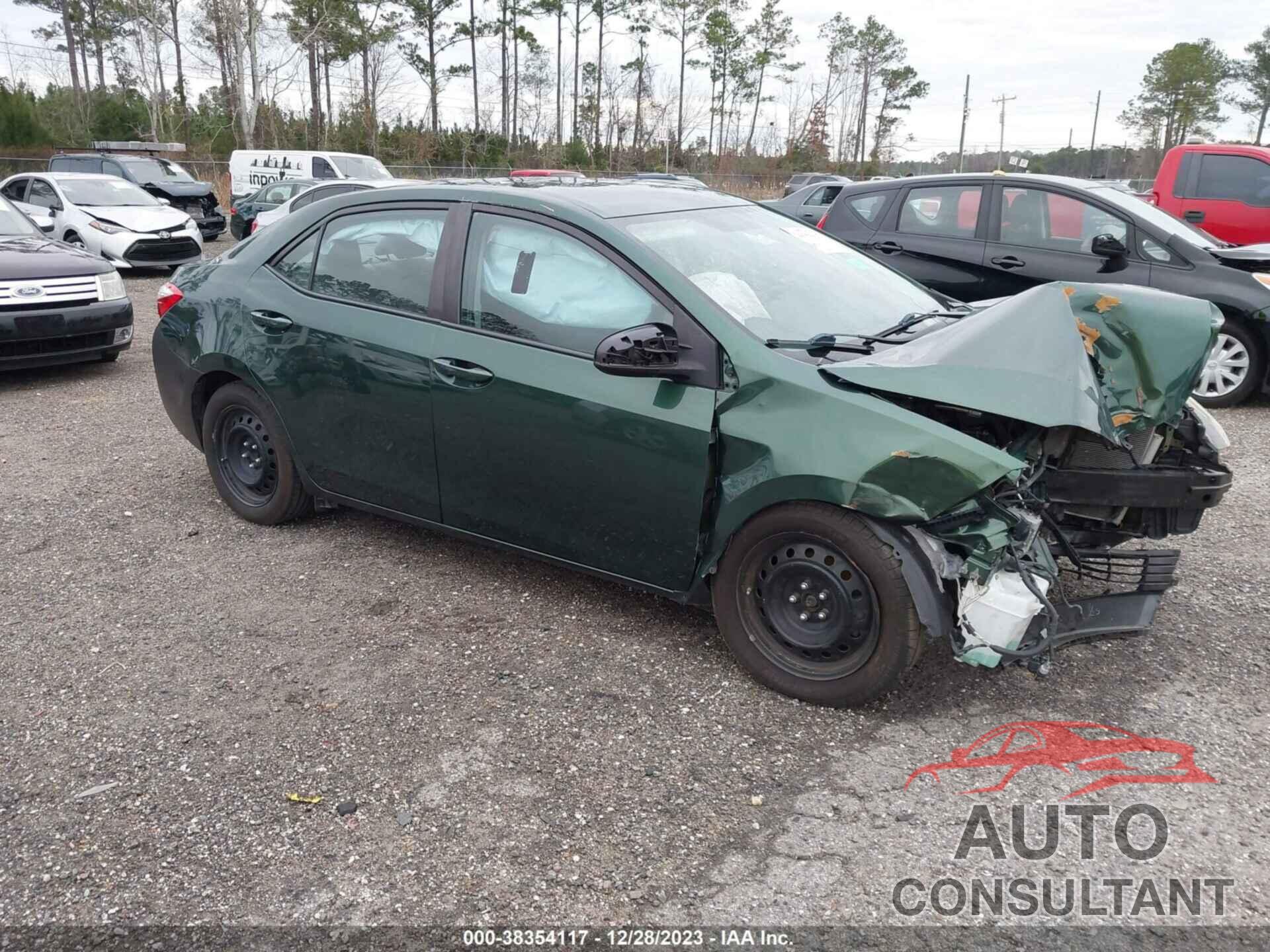 TOYOTA COROLLA 2016 - 5YFBURHE0GP399025