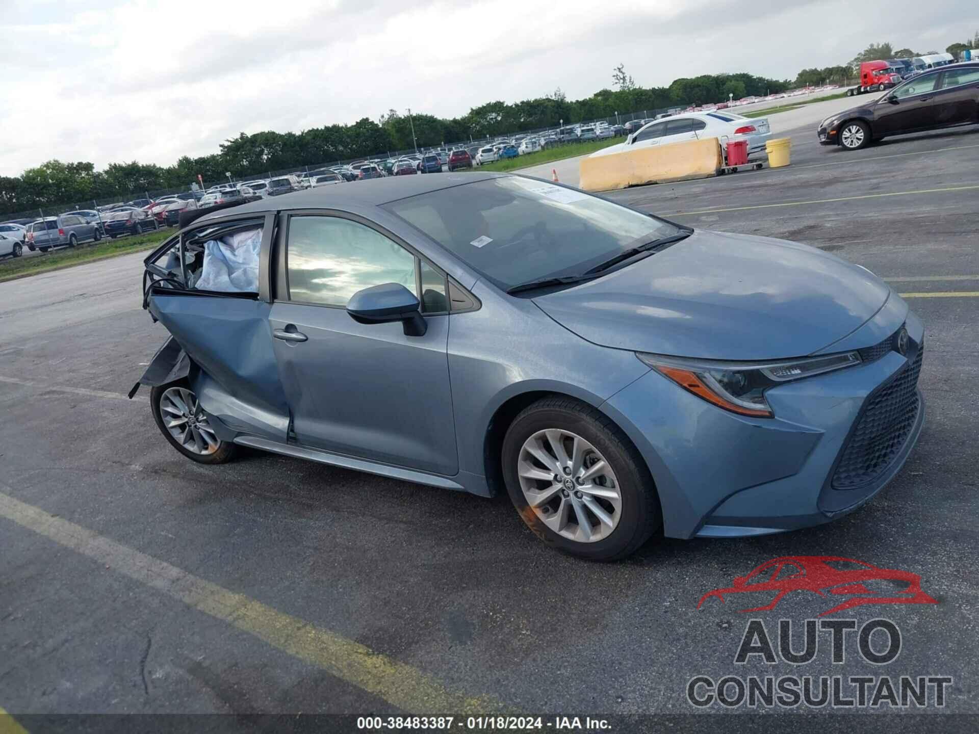 TOYOTA COROLLA 2022 - JTDVPMAE0NJ221523