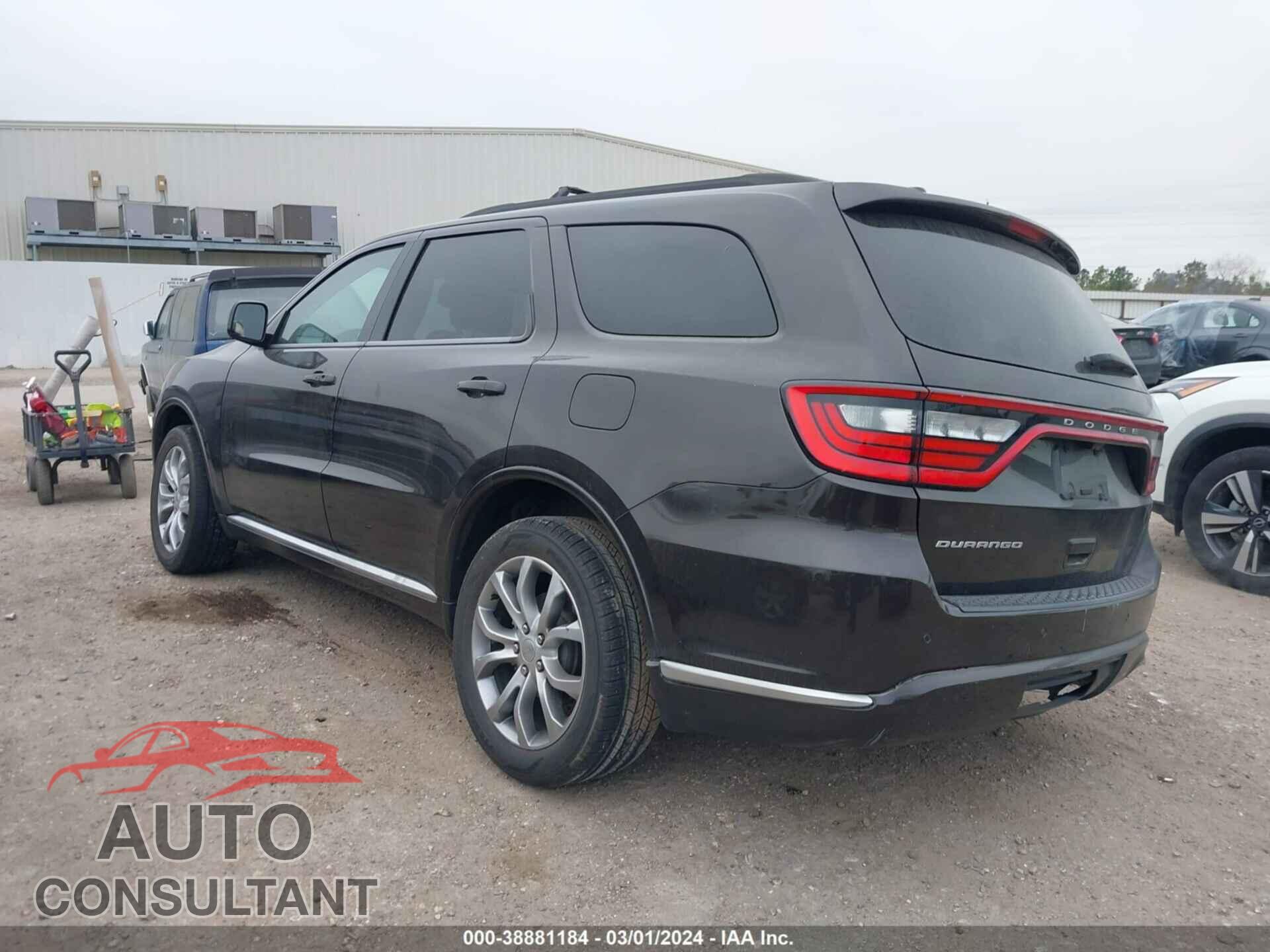DODGE DURANGO 2017 - 1C4RDHAG1HC762107