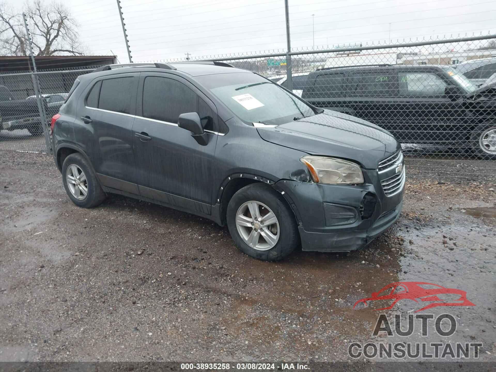 CHEVROLET TRAX 2016 - 3GNCJLSB1GL163402