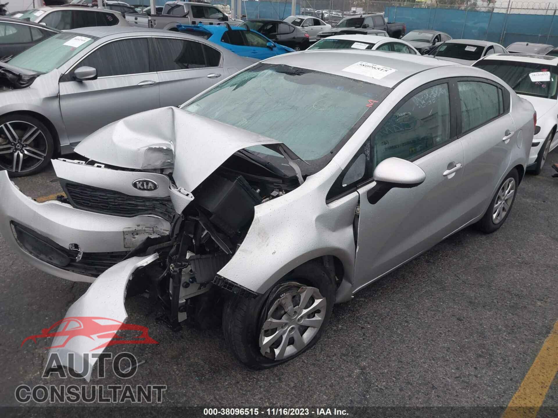 KIA RIO 2015 - KNADM4A38F6504112