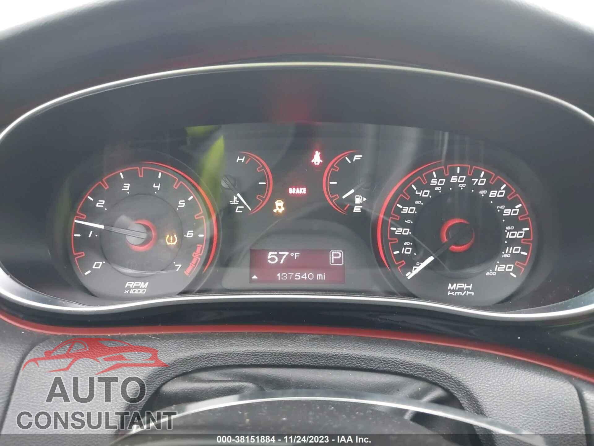 DODGE DART 2016 - 1C3CDFAA3GD504125