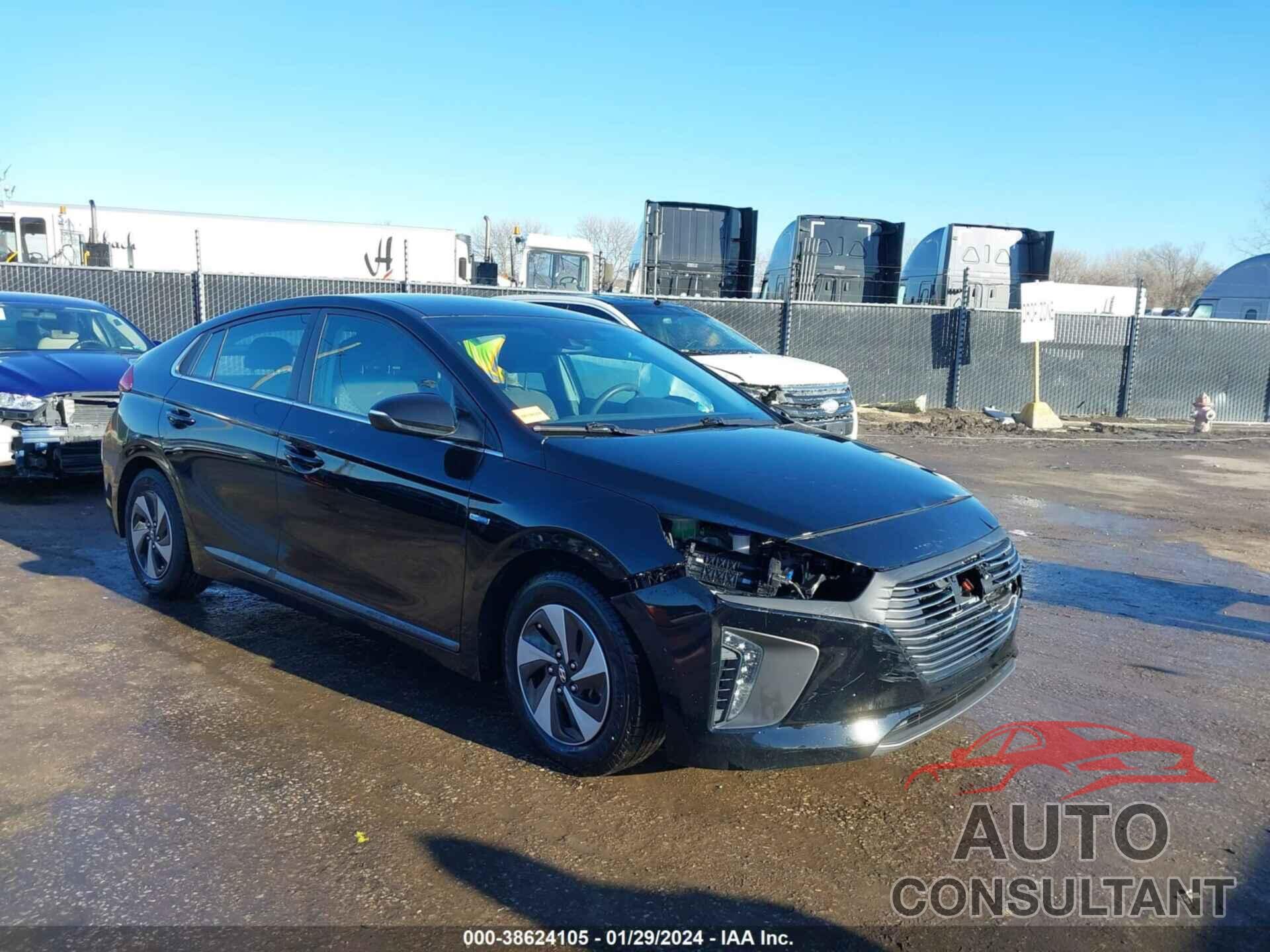 HYUNDAI IONIQ HYBRID 2017 - KMHC75LC3HU031139