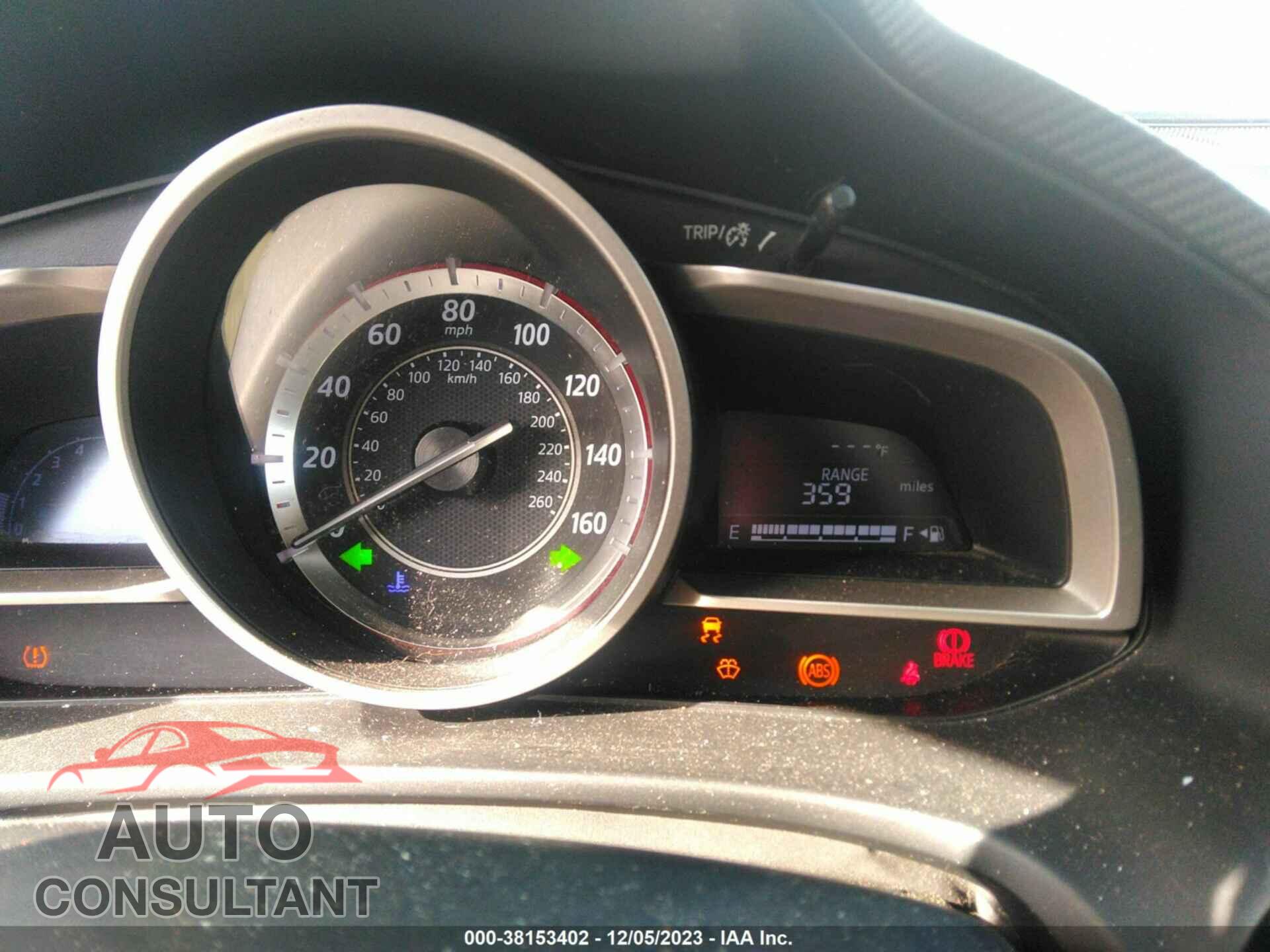 MAZDA MAZDA3 2016 - JM1BM1U75G1293540