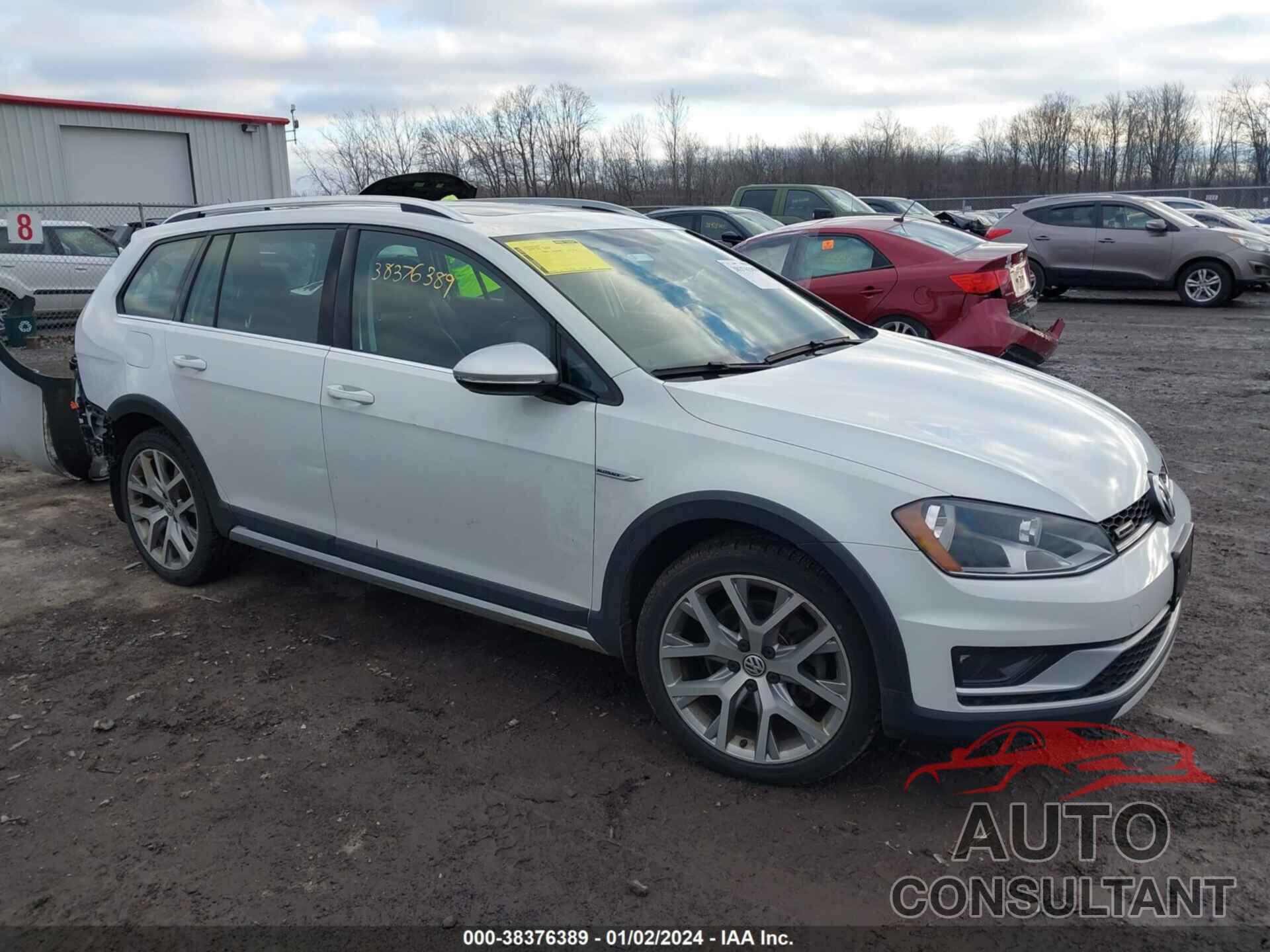 VOLKSWAGEN GOLF ALLTRACK 2017 - 3VWH17AU8HM544116