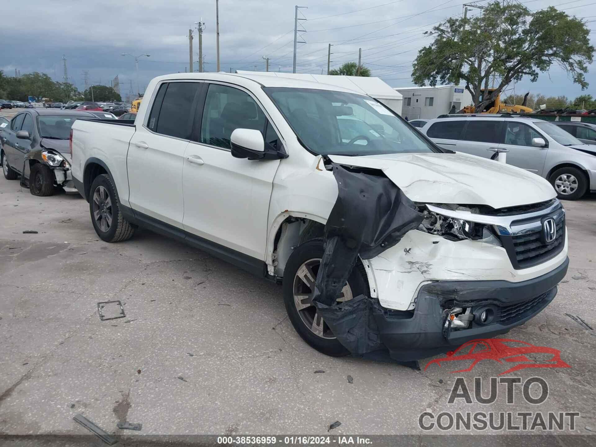 HONDA RIDGELINE 2018 - 5FPYK2F67JB000625