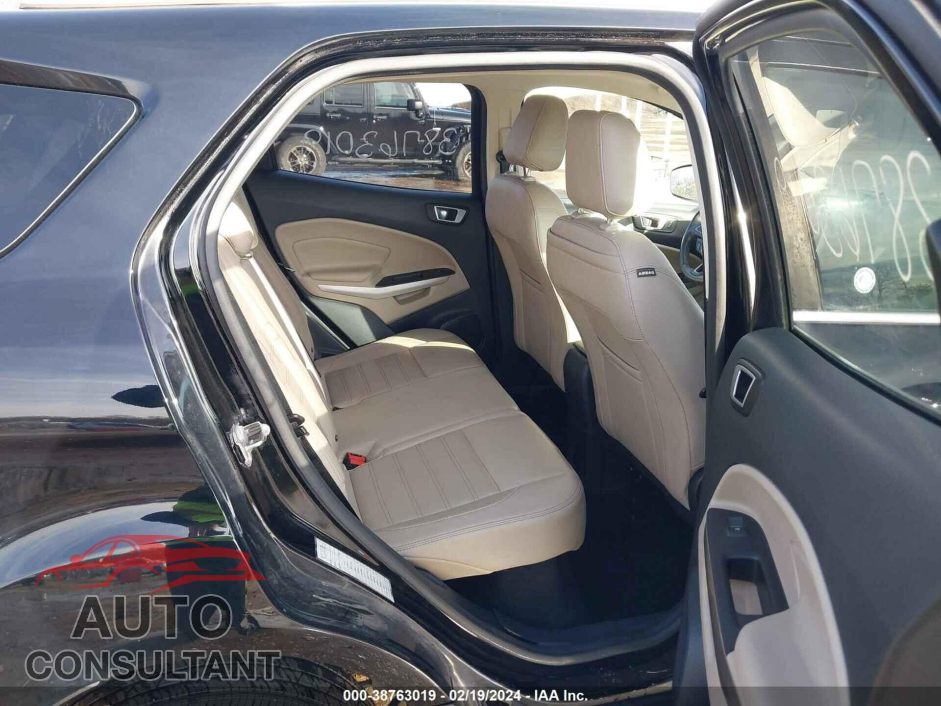 FORD ECOSPORT 2019 - MAJ6S3KL0KC283293