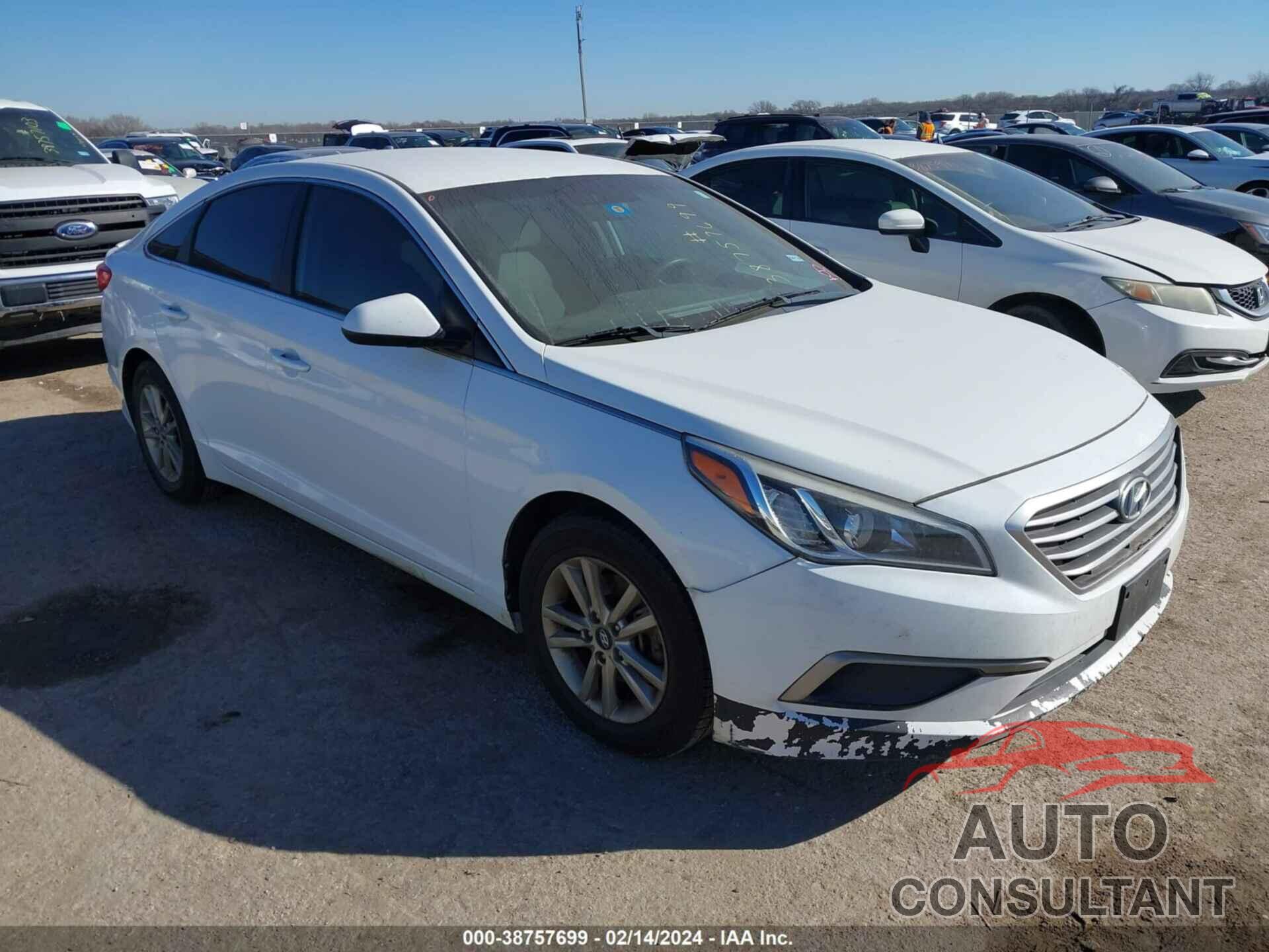 HYUNDAI SONATA 2017 - 5NPE24AF3HH520458